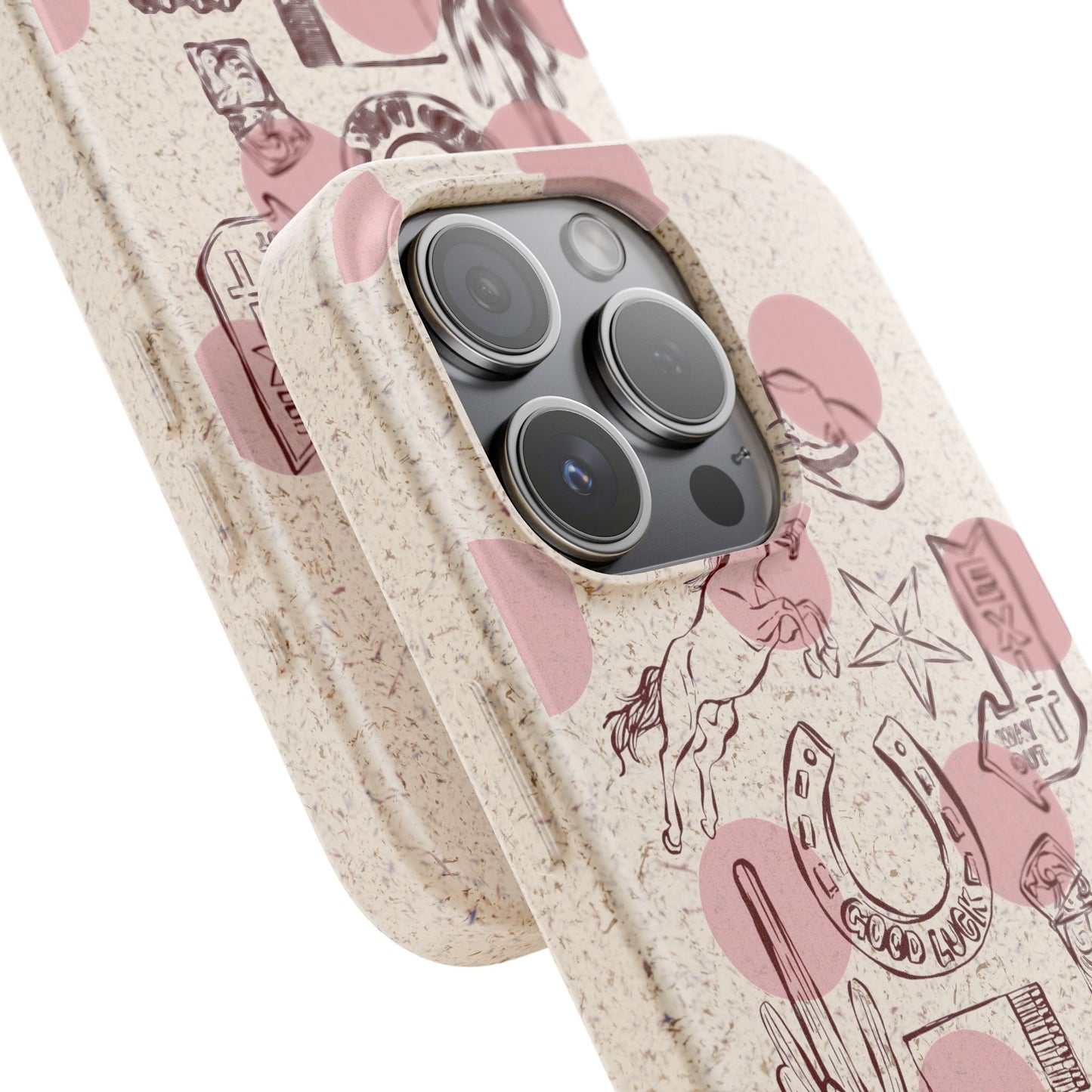 Western Biodegradable Phone Case