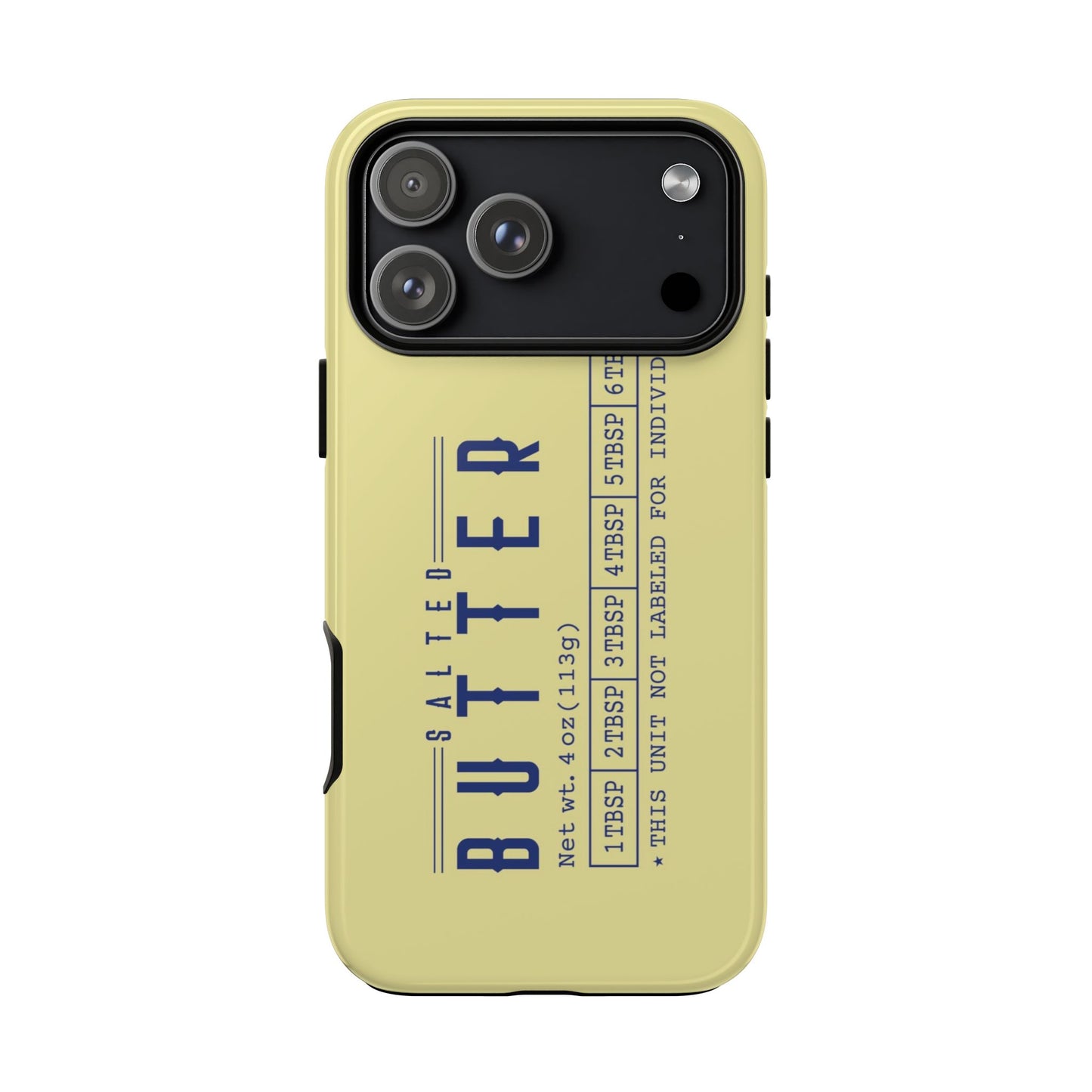 Salted Butter Tough Phone Case — Durable Protective Phone Case