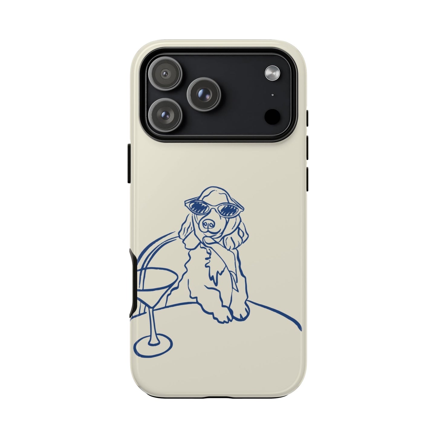 Fashion Dog Design Tough Phone Case