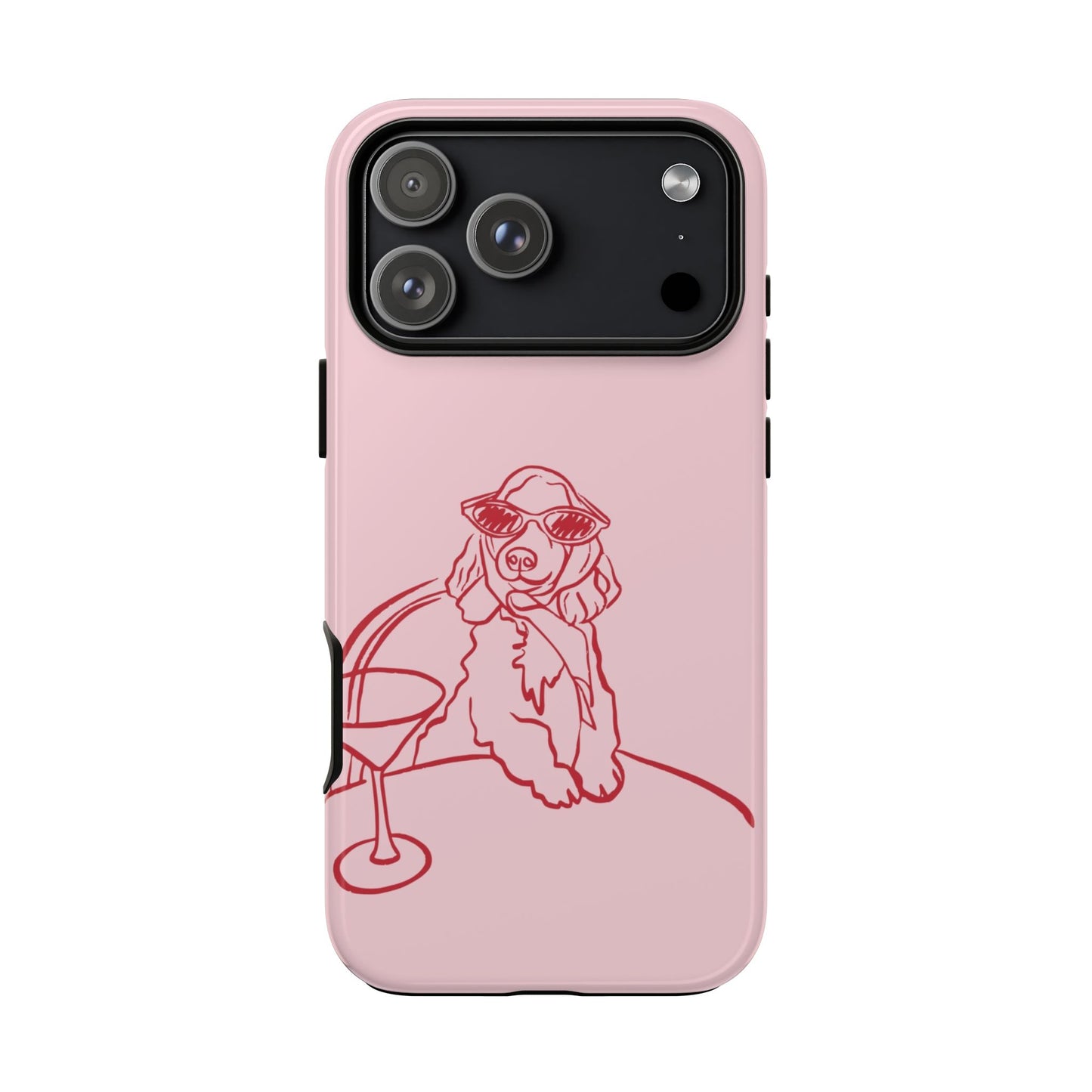 Fashion Dog Design Tough Phone Case