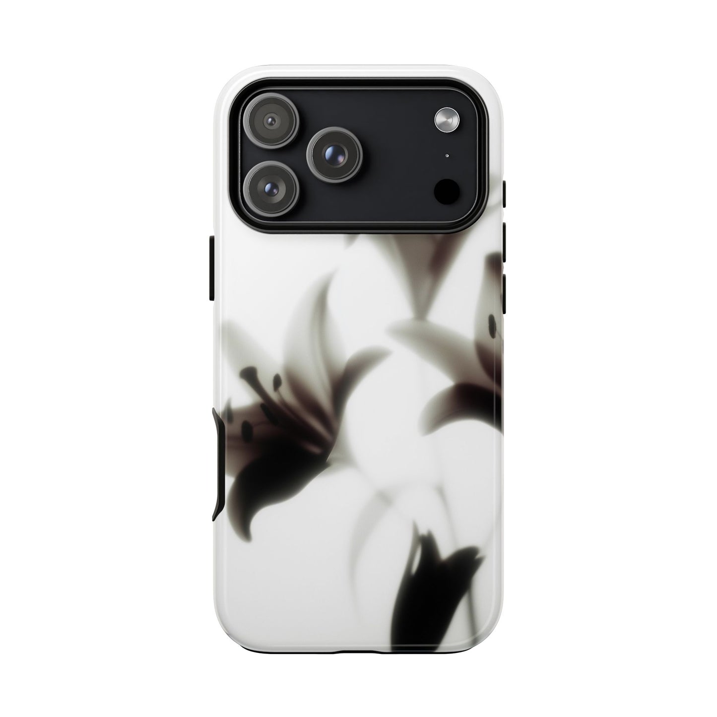 Grainy Blur Flower Phone Case
