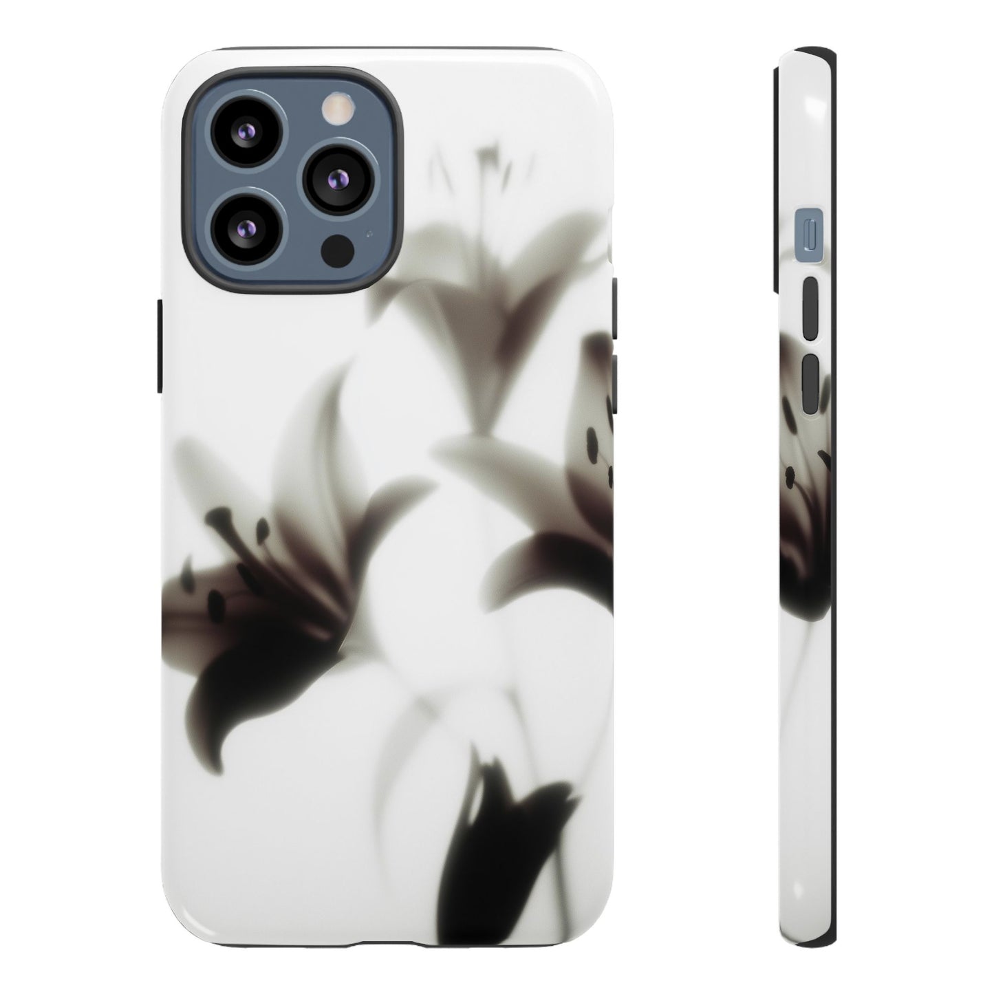 Grainy Blur Flower Phone Case