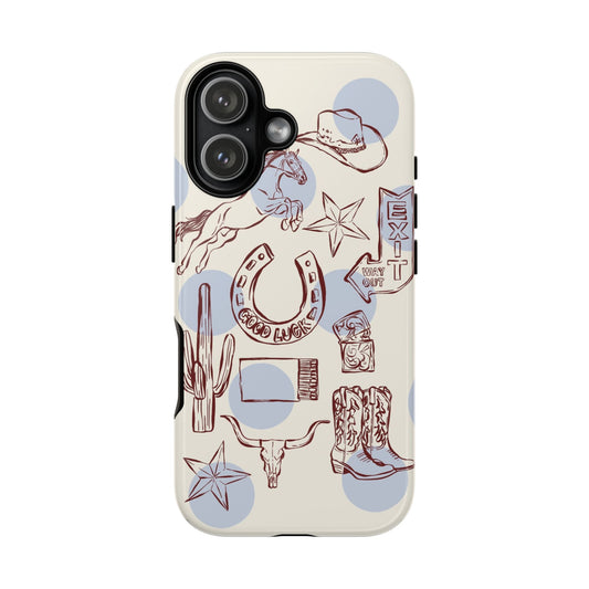 Western Pattern Phone Case