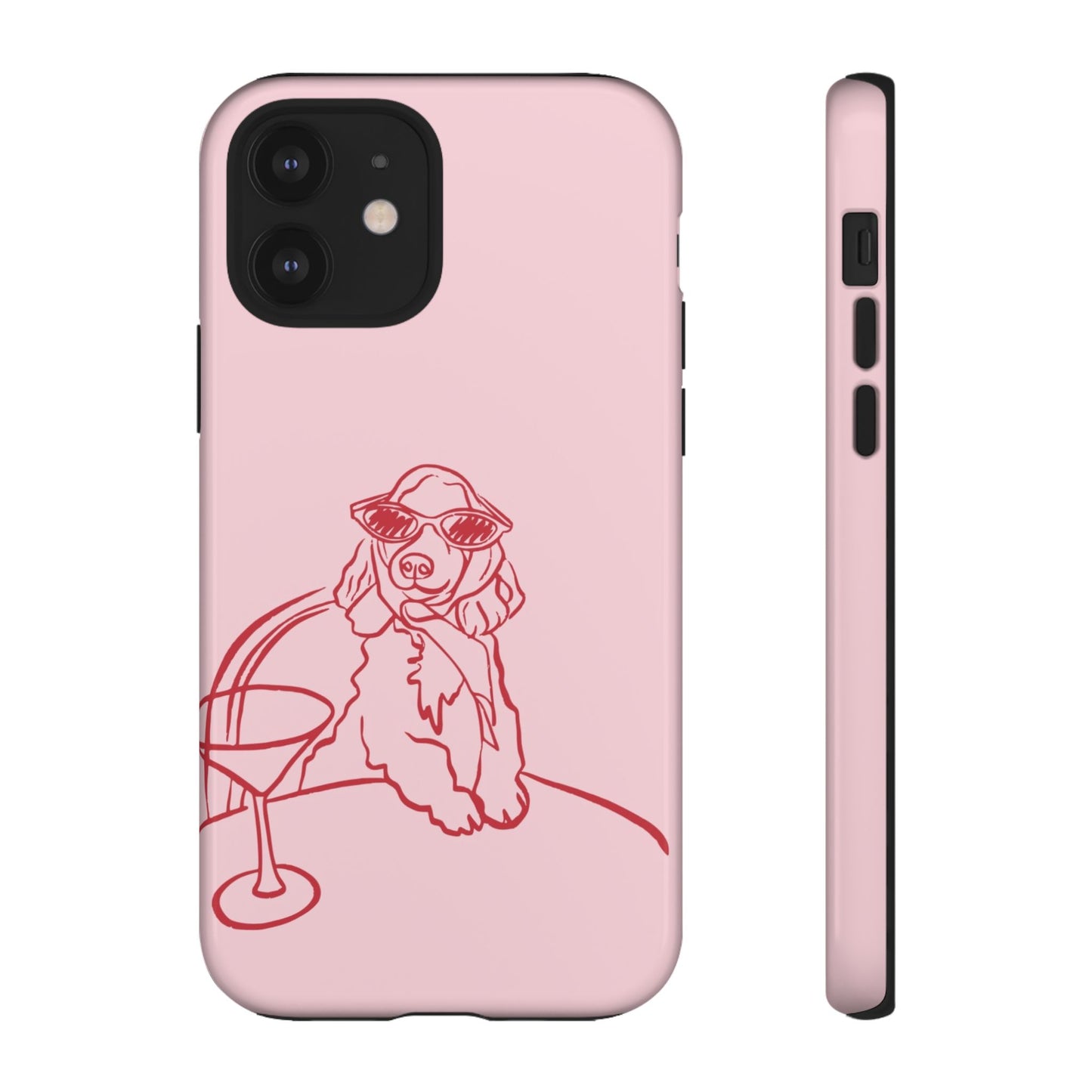 Fashion Dog Design Tough Phone Case