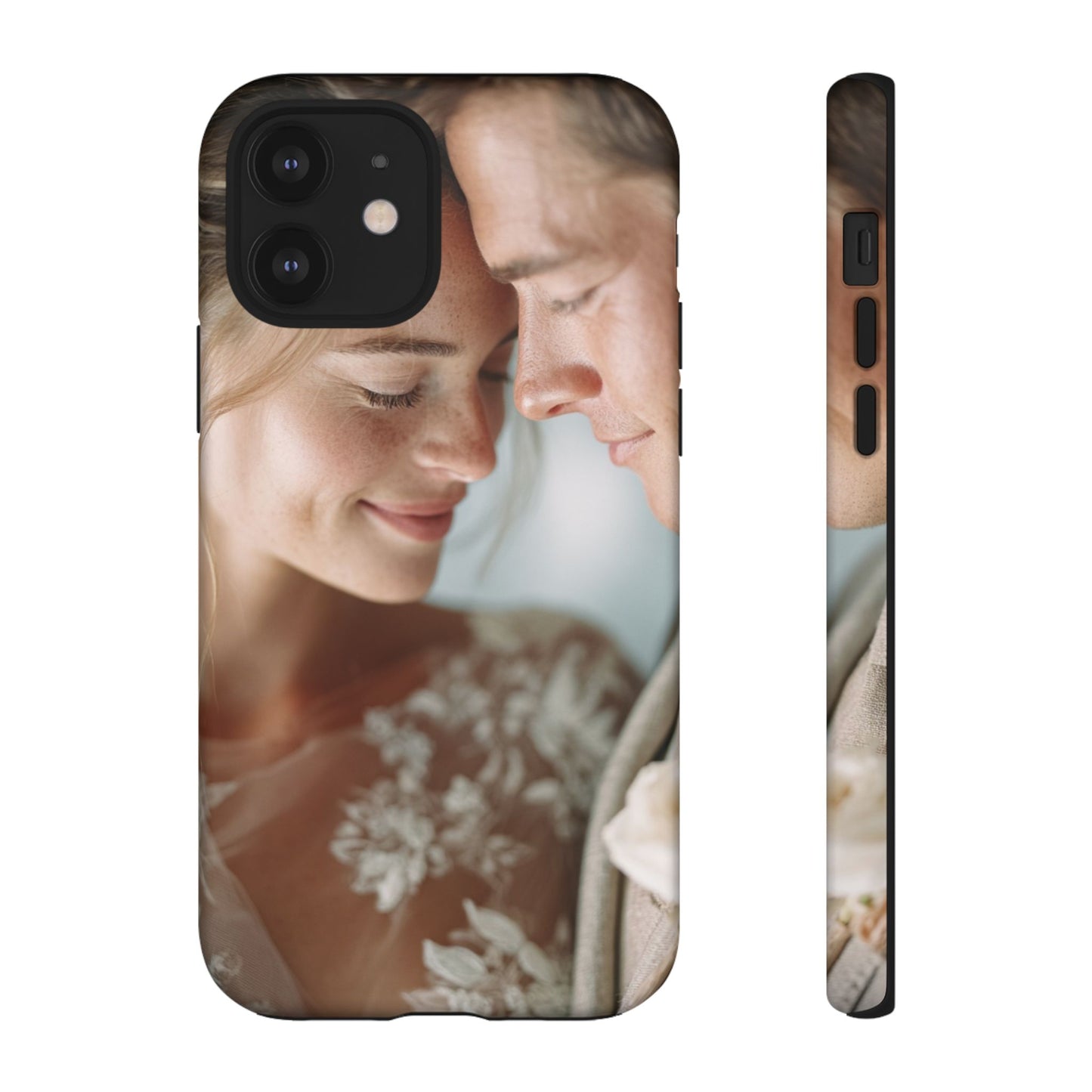 Personalized Photo Tough Phone Case (Custom Couple/Wedding Portrait)
