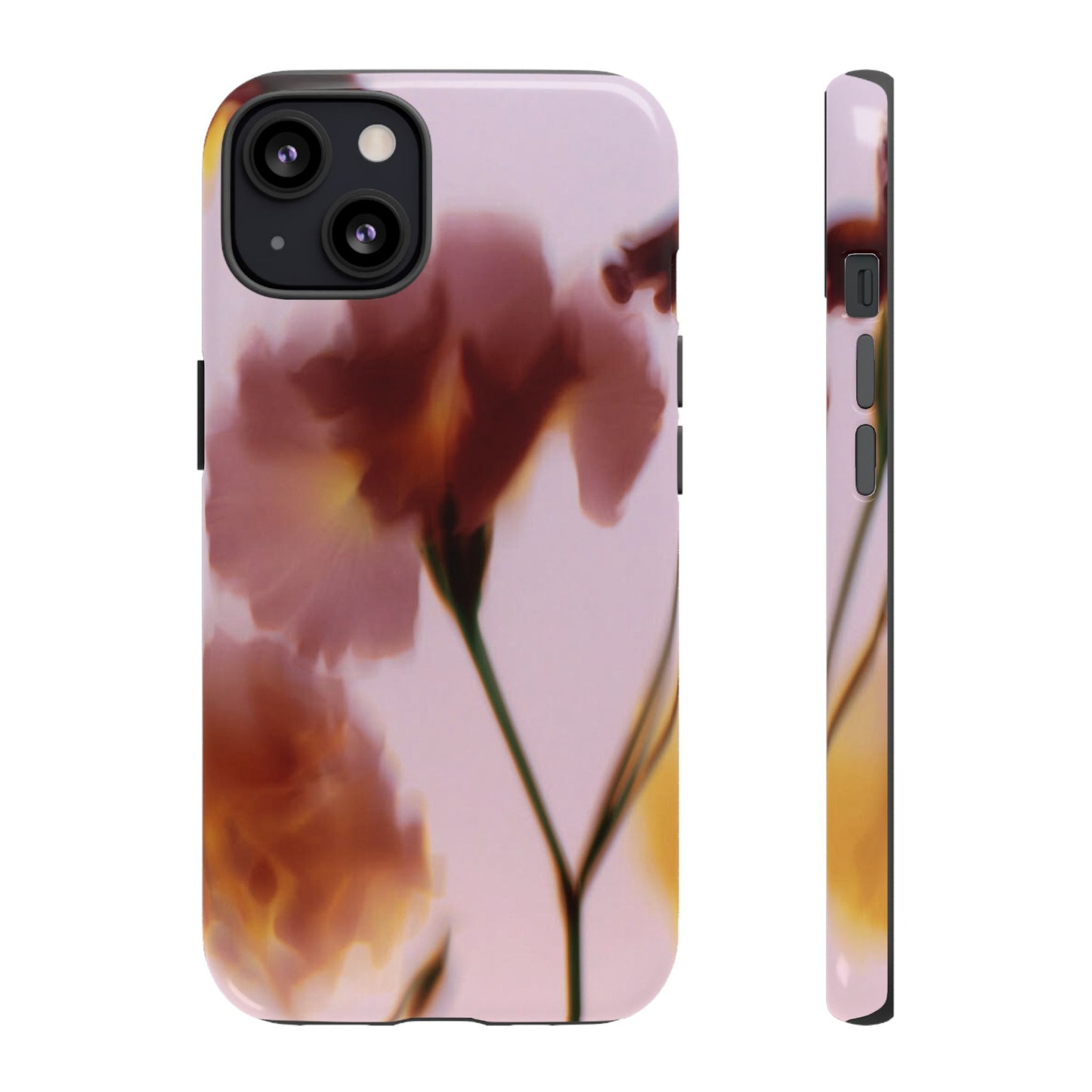 Grainy Blur Flower Phone Case
