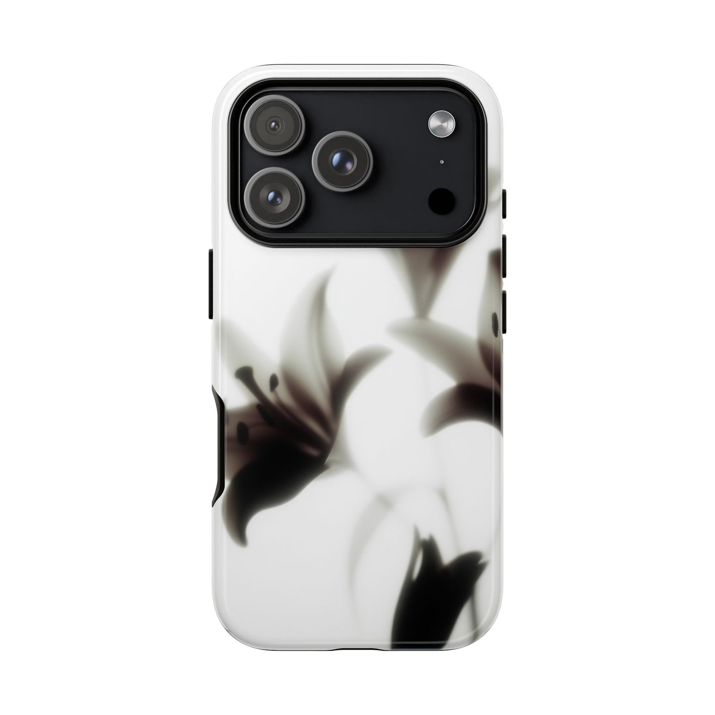 Grainy Blur Flower Phone Case
