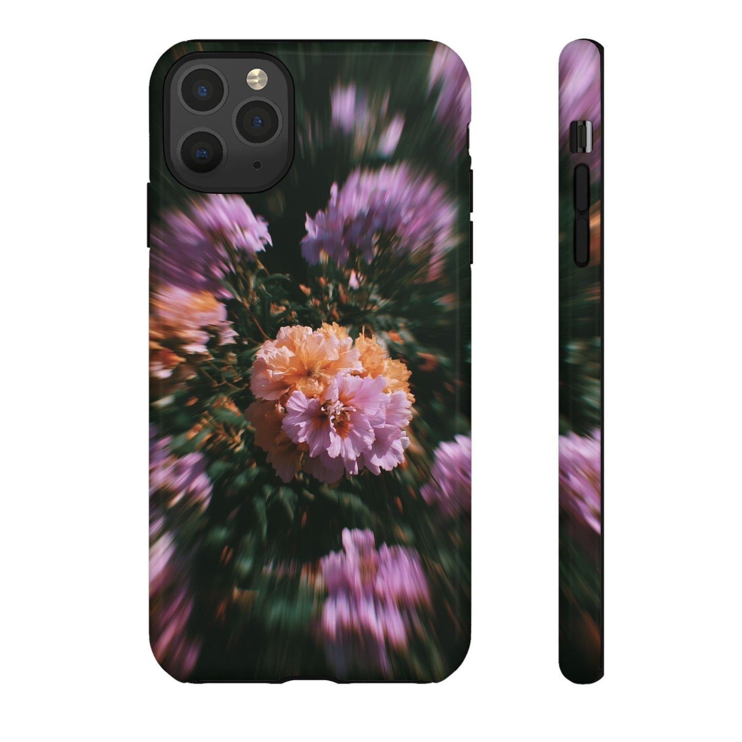 Grainy Blur Flower Phone Case