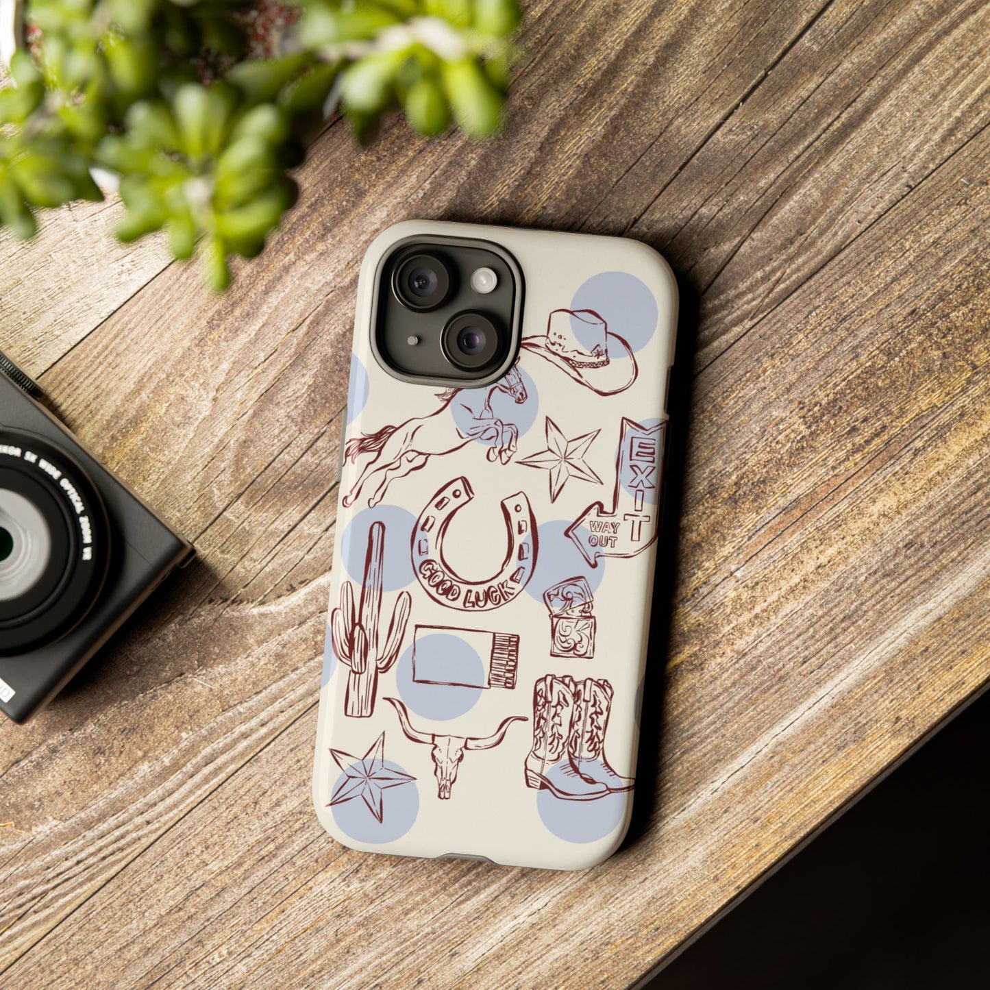 Western Pattern Phone Case