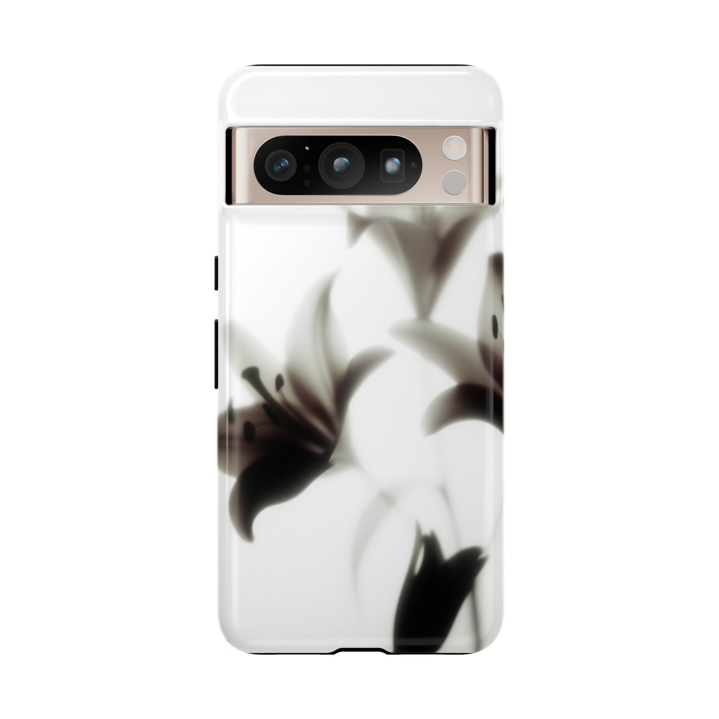 Grainy Blur Flower Phone Case