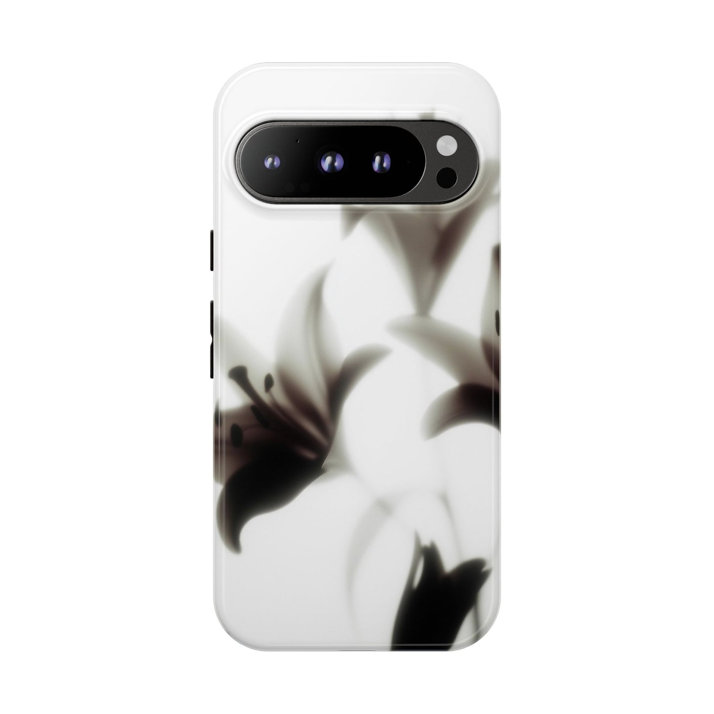 Grainy Blur Flower Phone Case