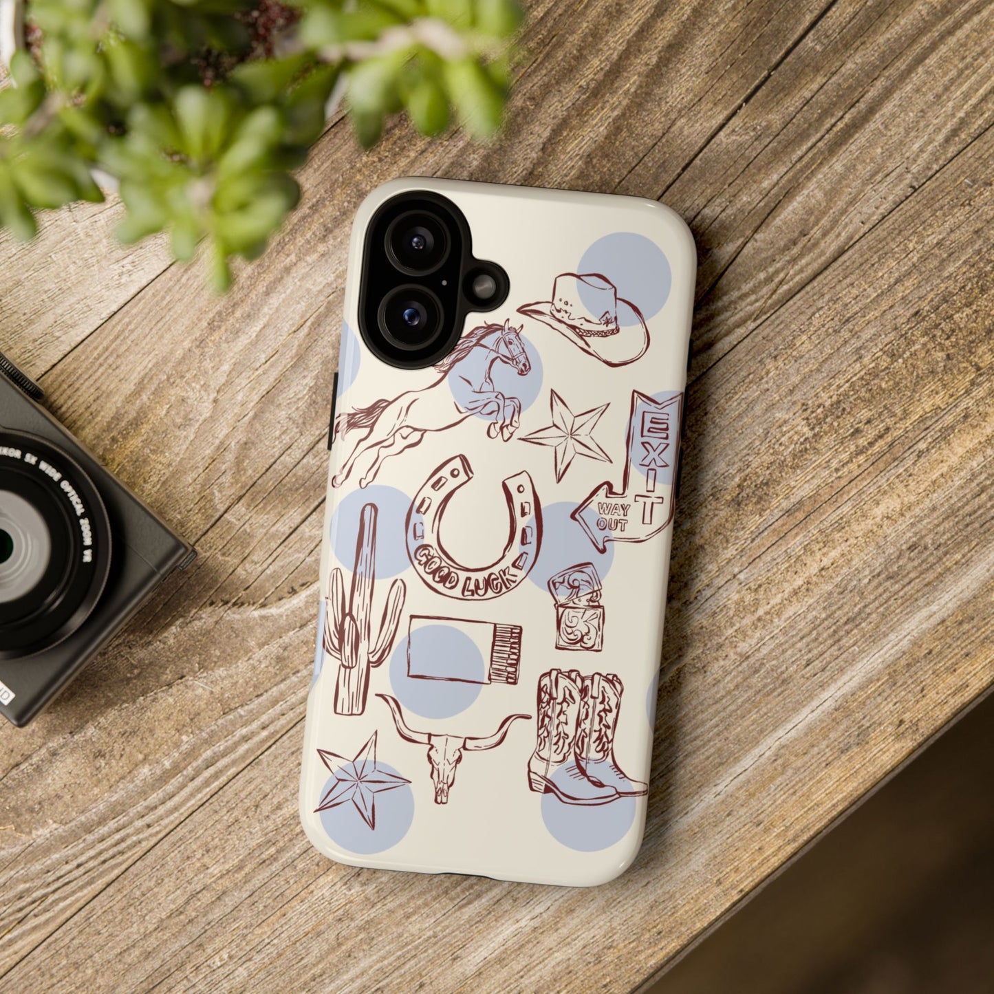 Western Pattern Phone Case