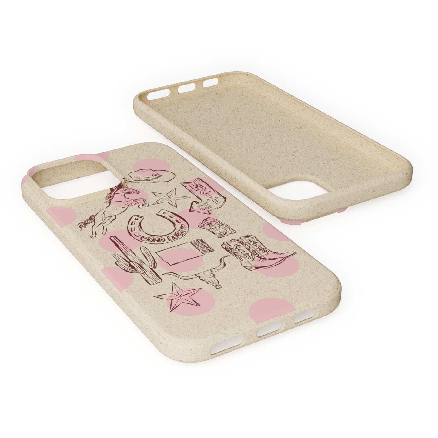 Western Biodegradable Phone Case