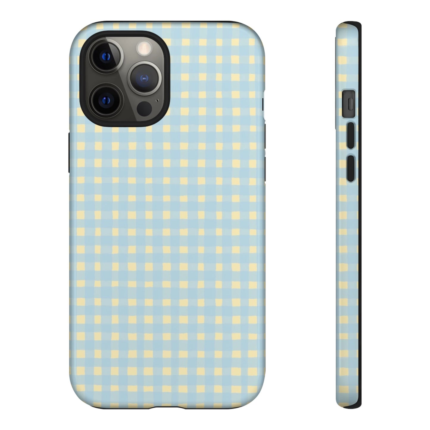 Gingham Tough Phone Case
