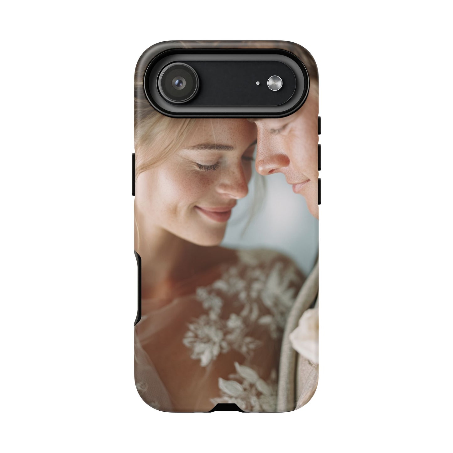 Personalized Photo Tough Phone Case (Custom Couple/Wedding Portrait)
