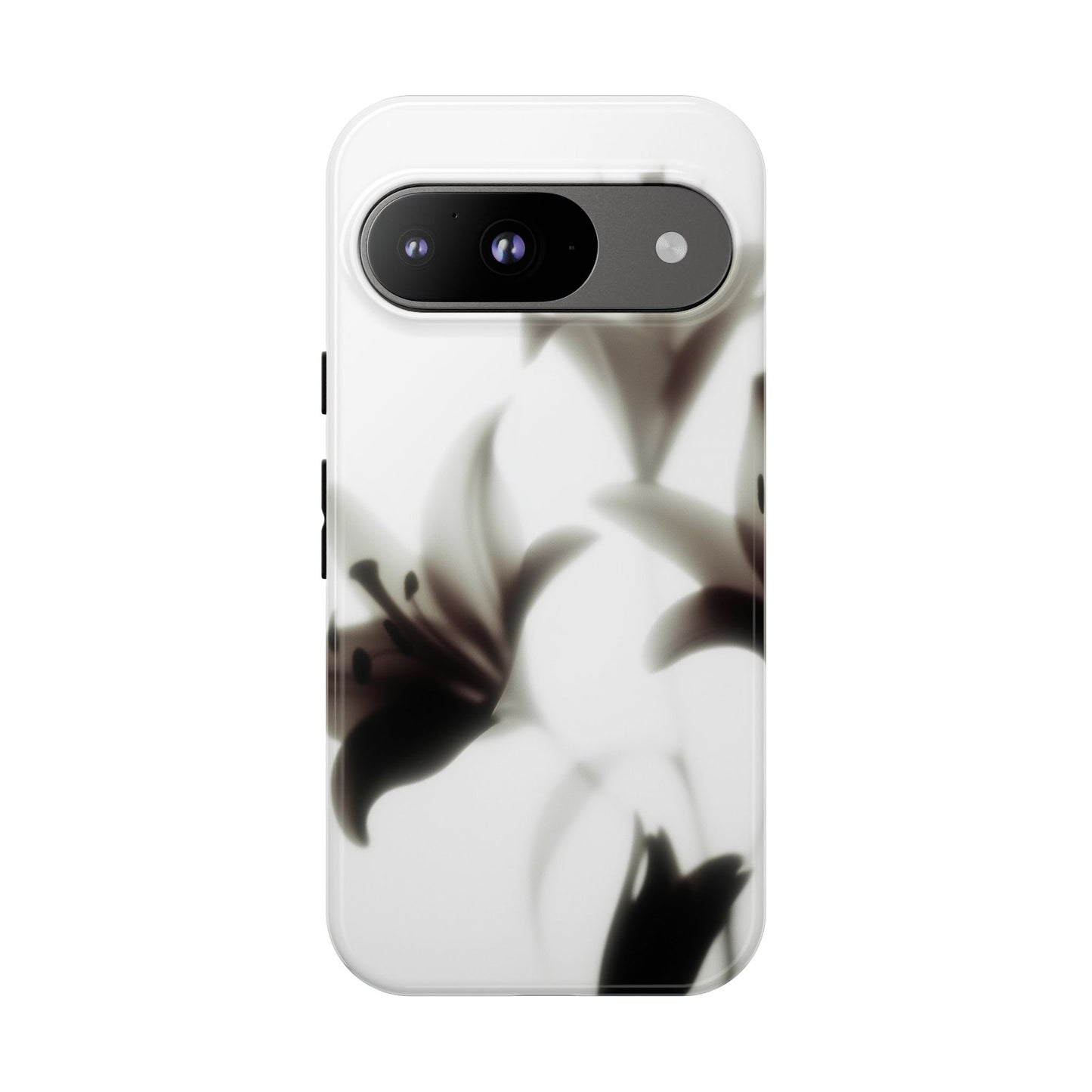 Grainy Blur Flower Phone Case