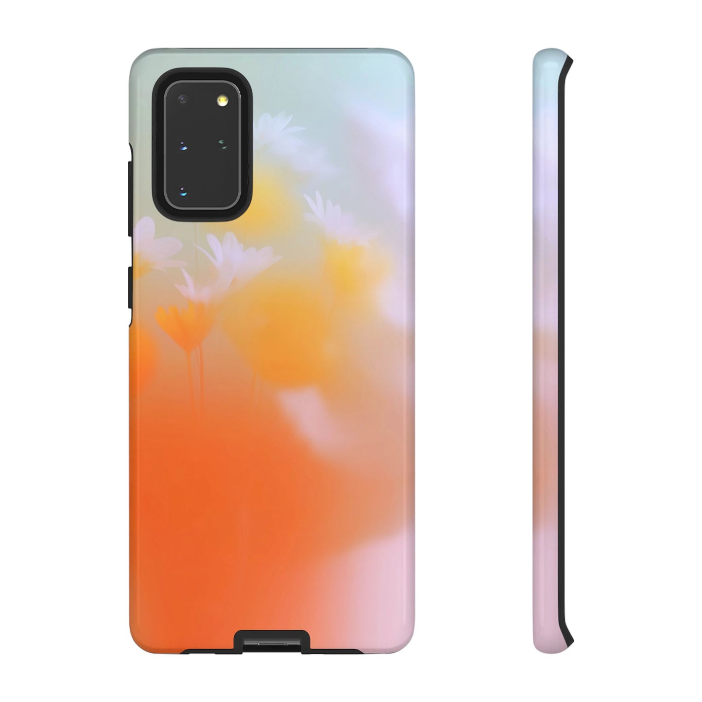 Grainy Blur Flower Phone Case