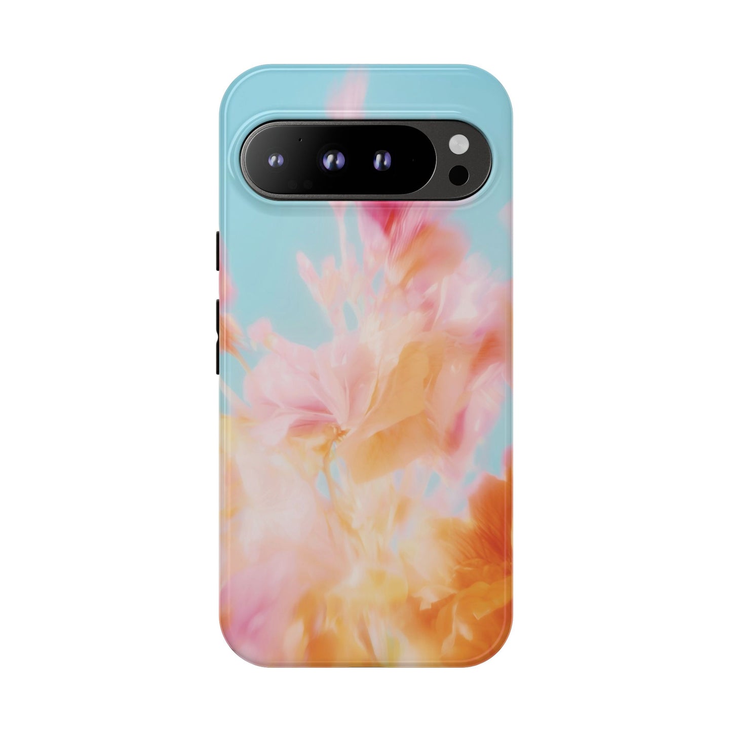 Grainy Blur Flower Phone Case