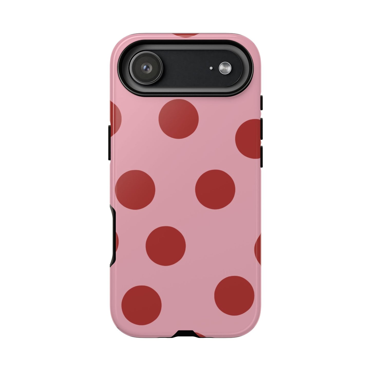 Red & Pink Polka Dot Tough Phone Case