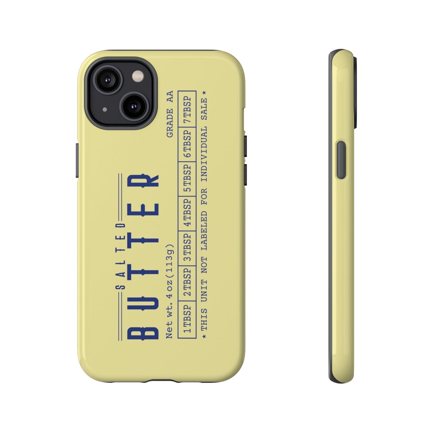 Salted Butter Tough Phone Case — Durable Protective Phone Case