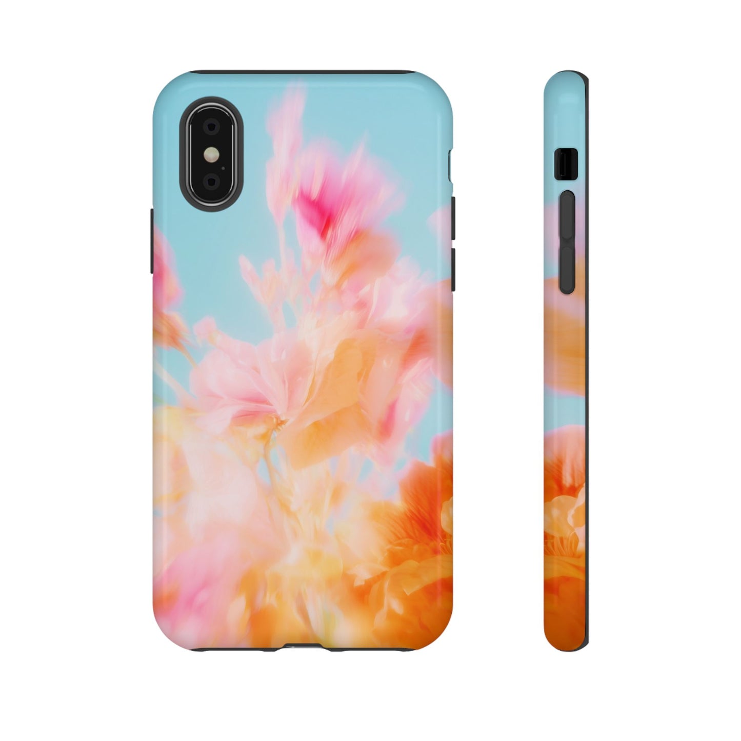 Floral Blur Tough Phone Case