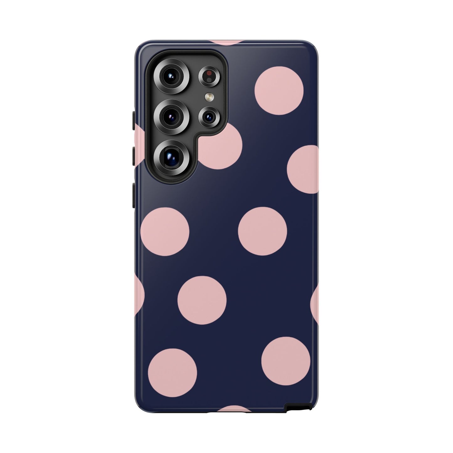 Blue & Pink Polka Dot Phone Case