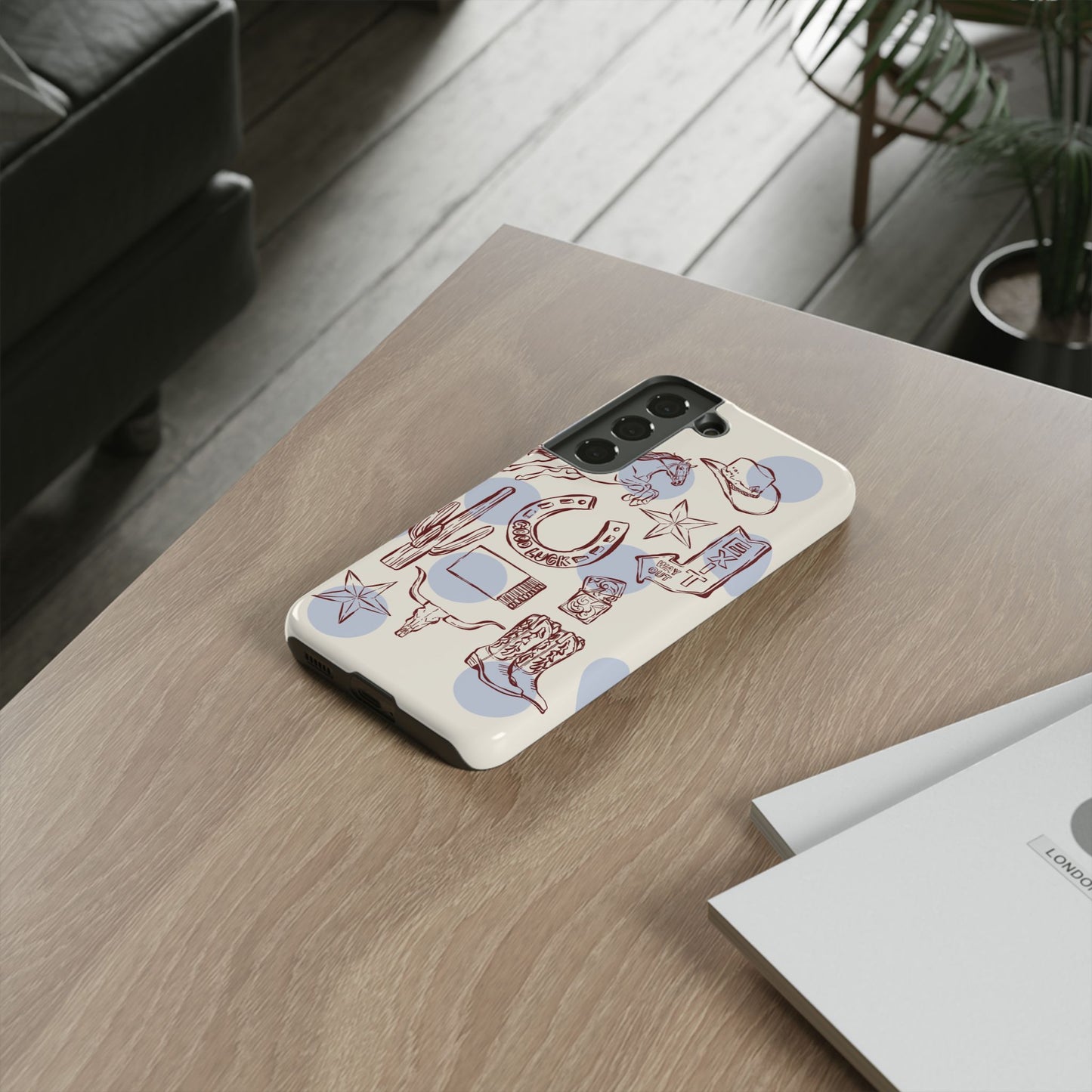 Western Pattern Phone Case