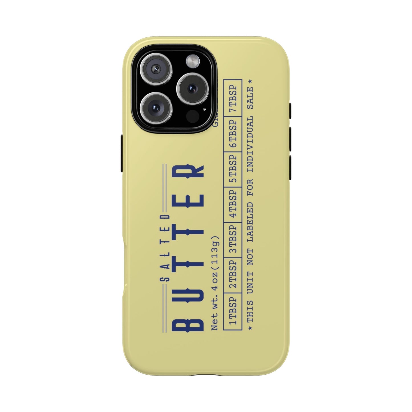 Salted Butter Tough Phone Case — Durable Protective Phone Case
