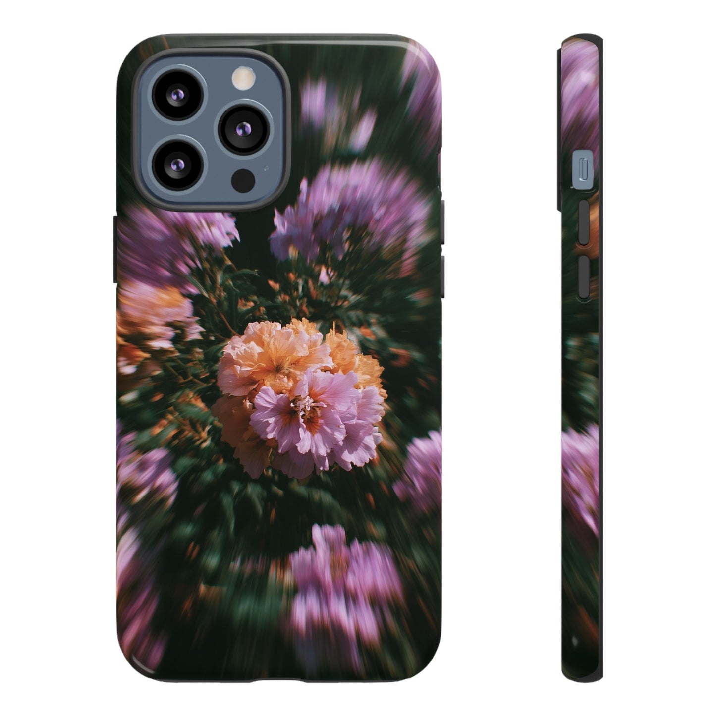 Grainy Blur Flower Phone Case