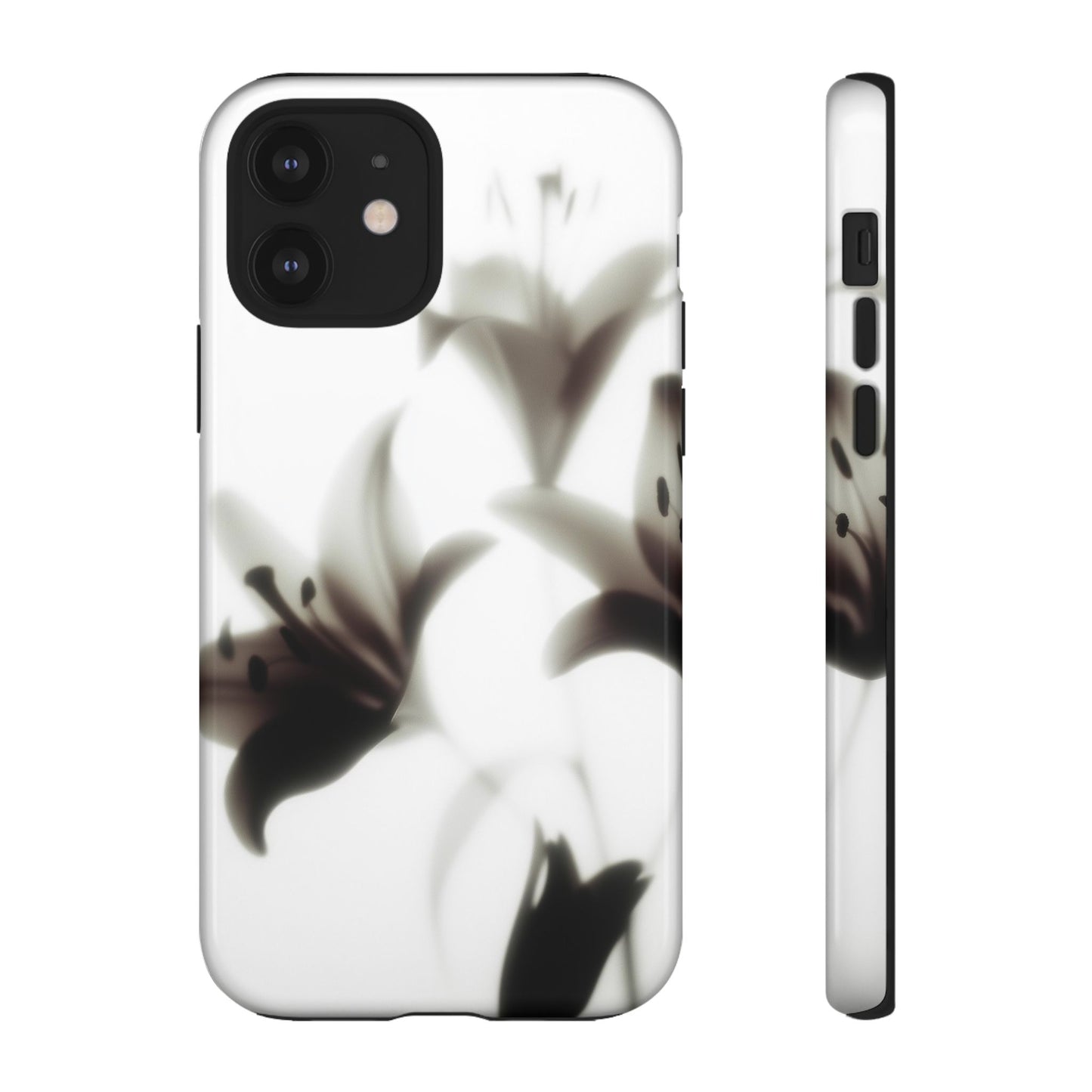 Grainy Blur Flower Phone Case