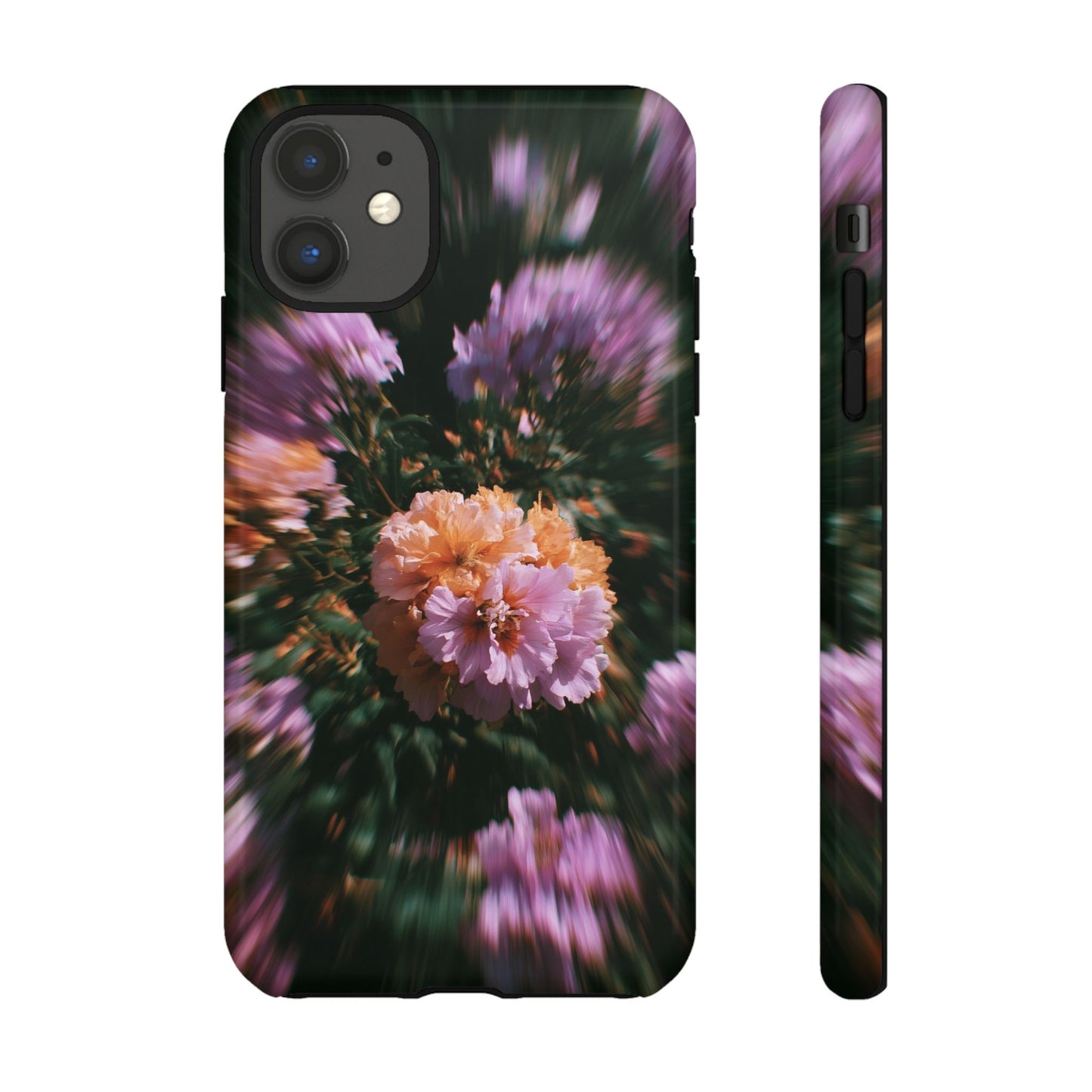 Grainy Blur Flower Phone Case
