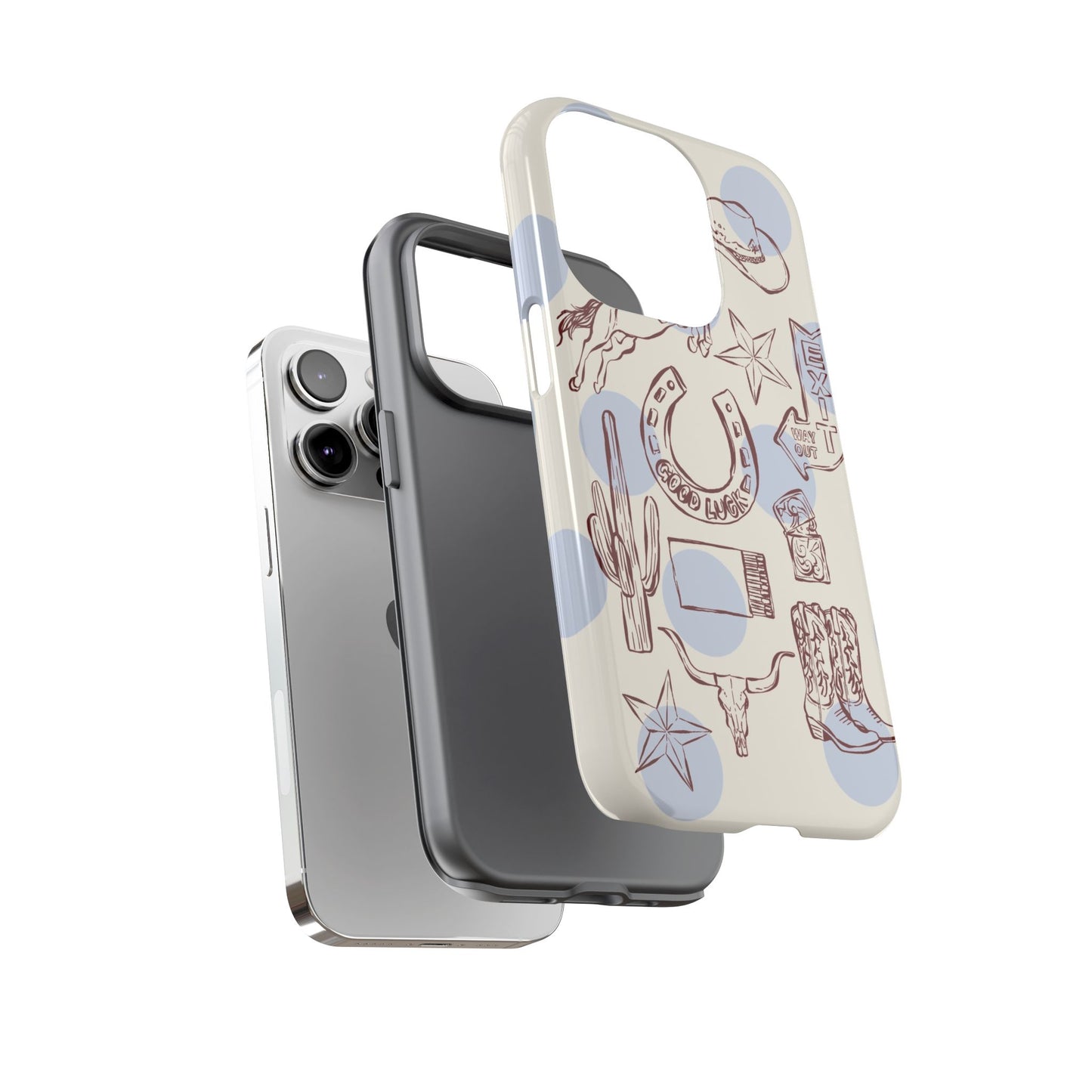 Western Pattern Phone Case