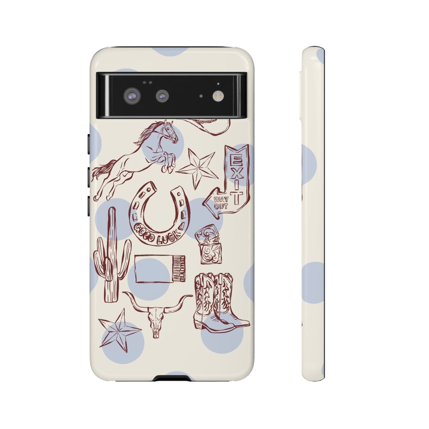 Western Pattern Phone Case