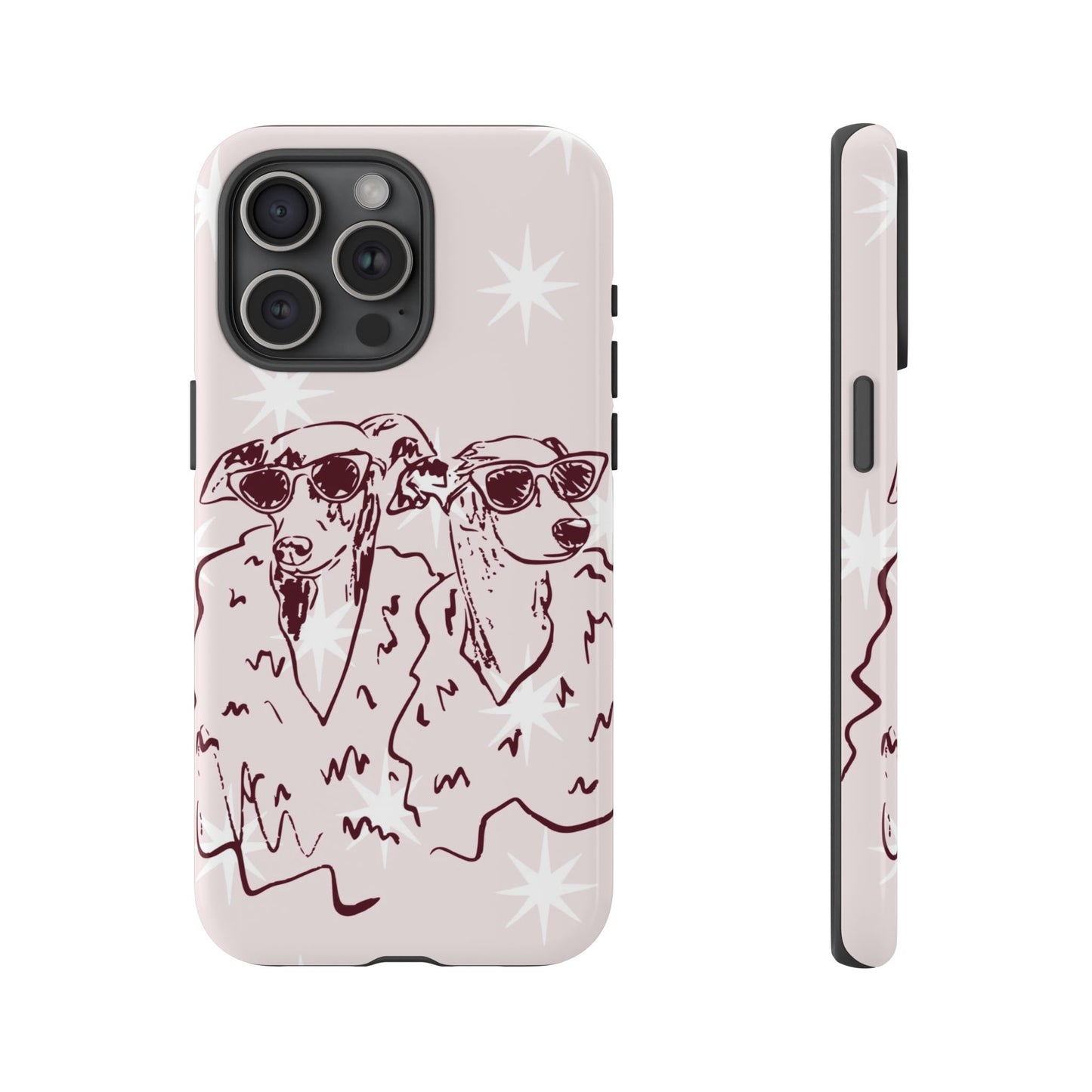 Fashion Dog Design Tough Phone Case