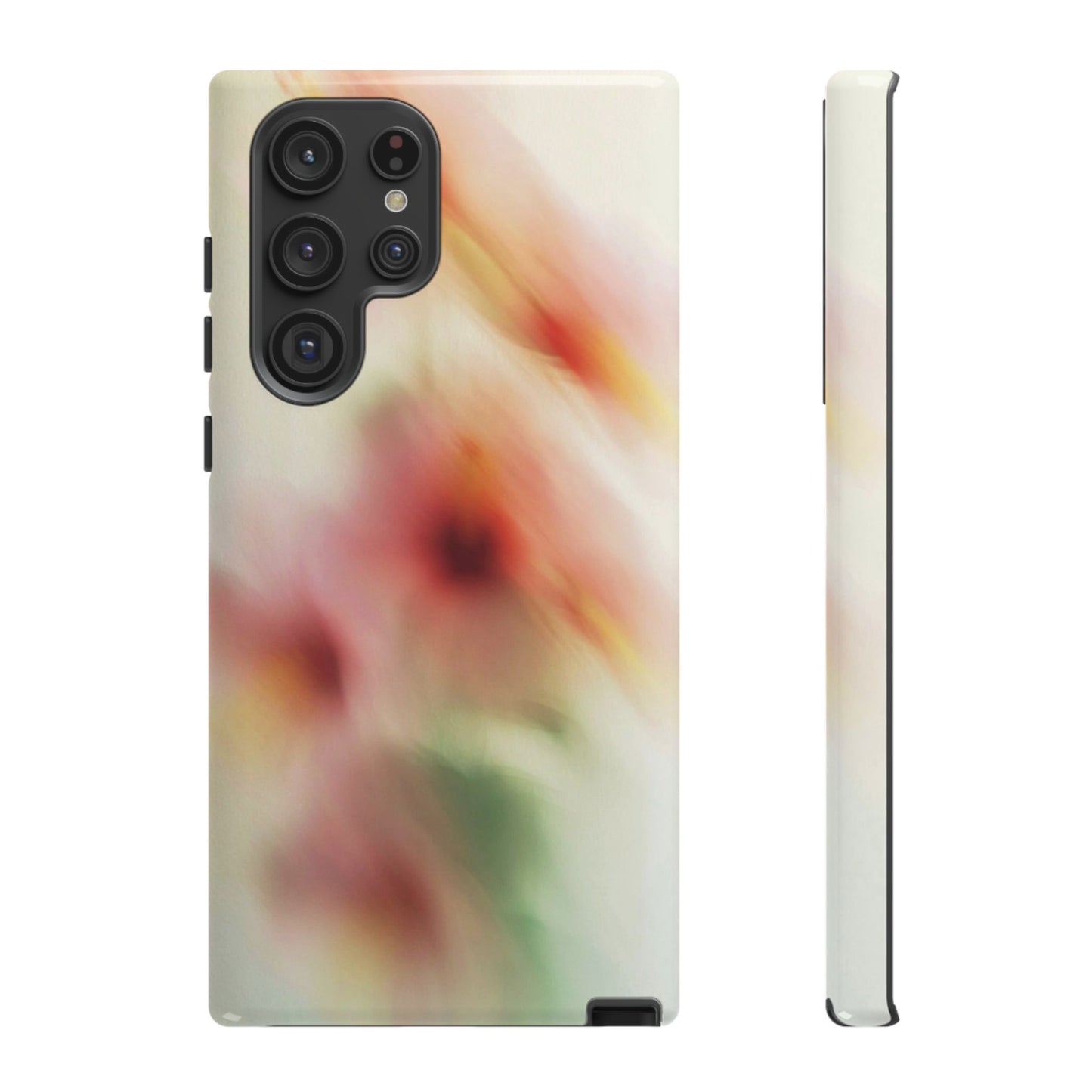 Grainy Blur Flower Tough Phone Case