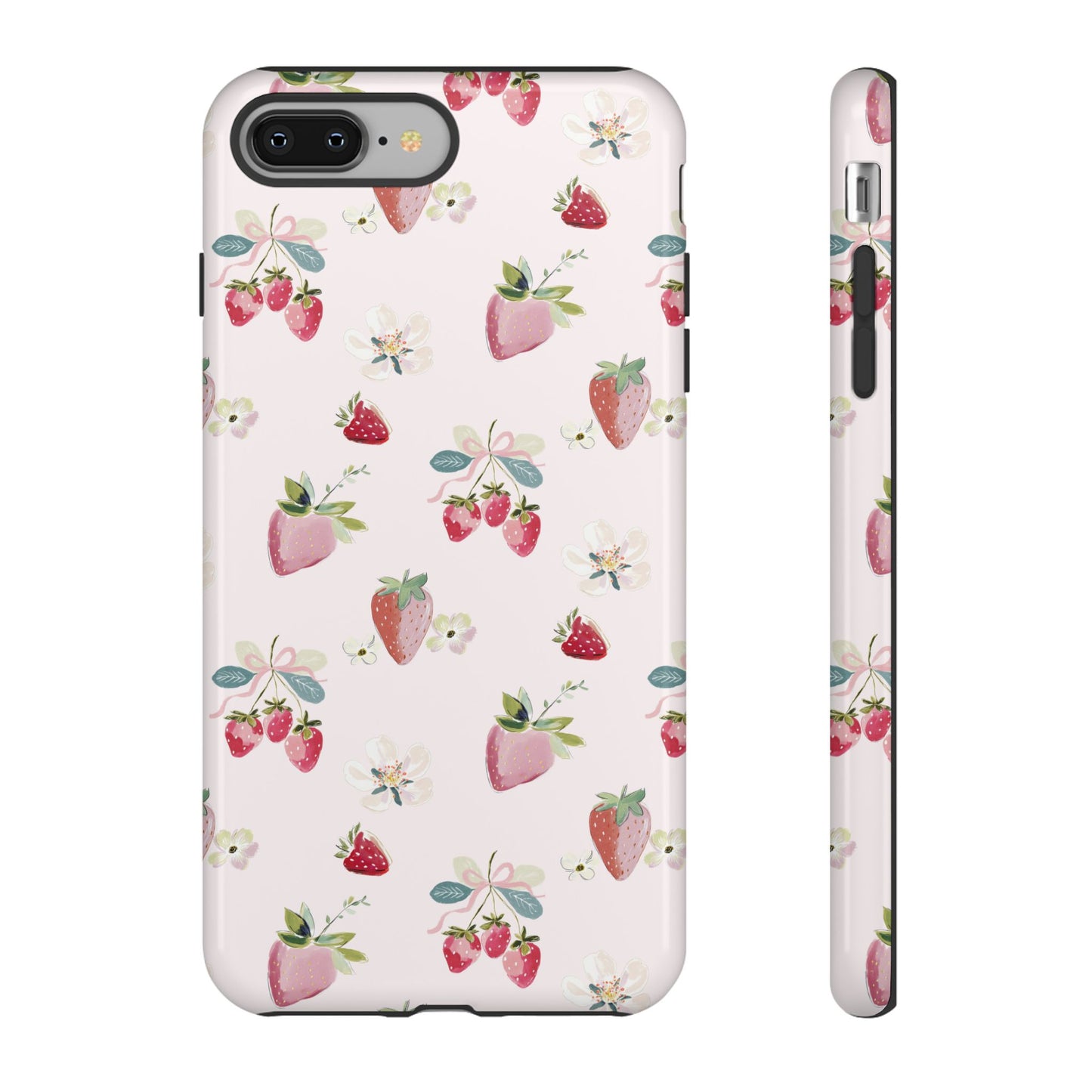 Strawberry Blossom Tough Phone Case