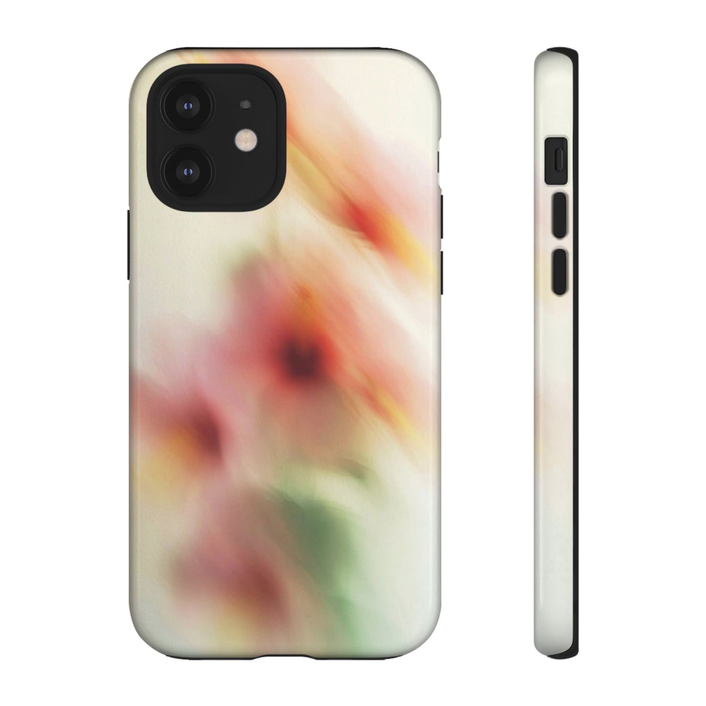 Grainy Blur Flower Tough Phone Case