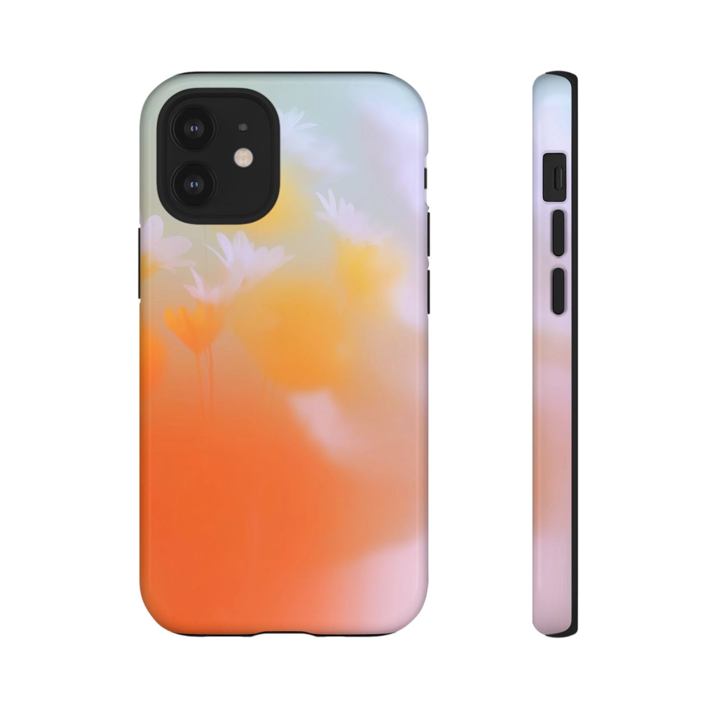 Grainy Blur Flower Phone Case