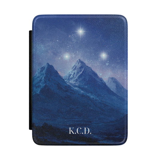 Personalized Starry Mountain Night Cover Kindle Case