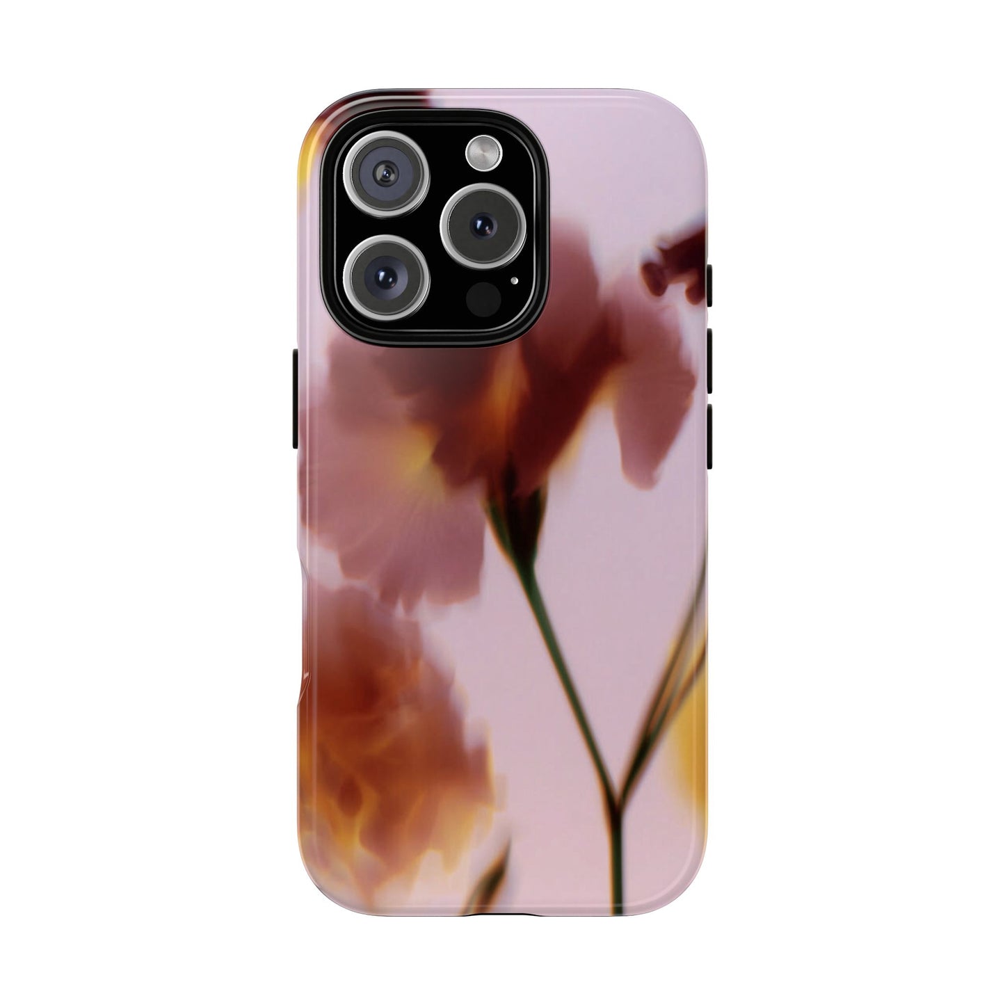 Grainy Blur Flower Phone Case