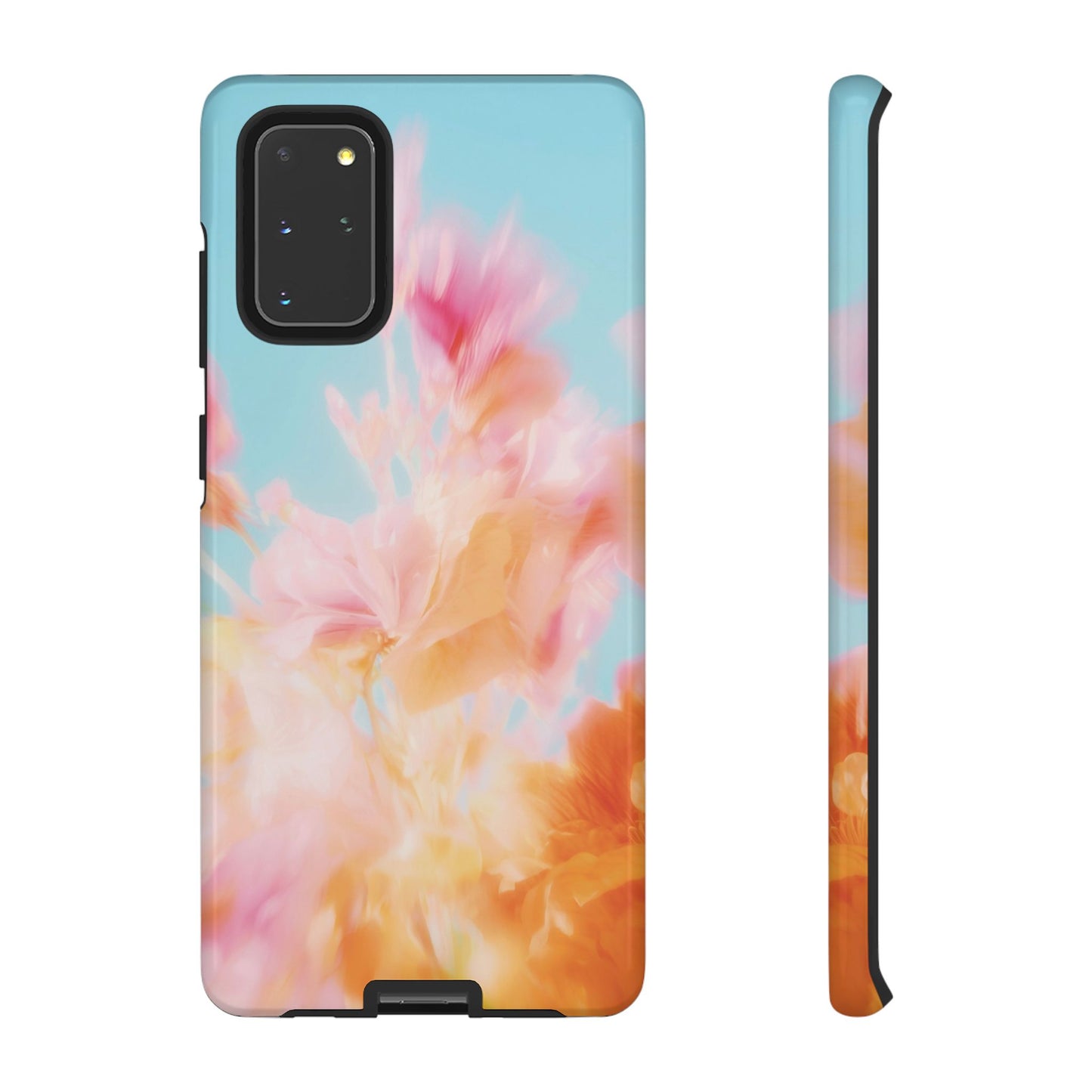 Grainy Blur Flower Phone Case