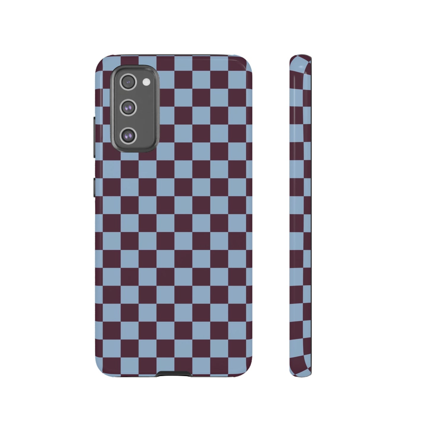 Checkered Tough Phone Case