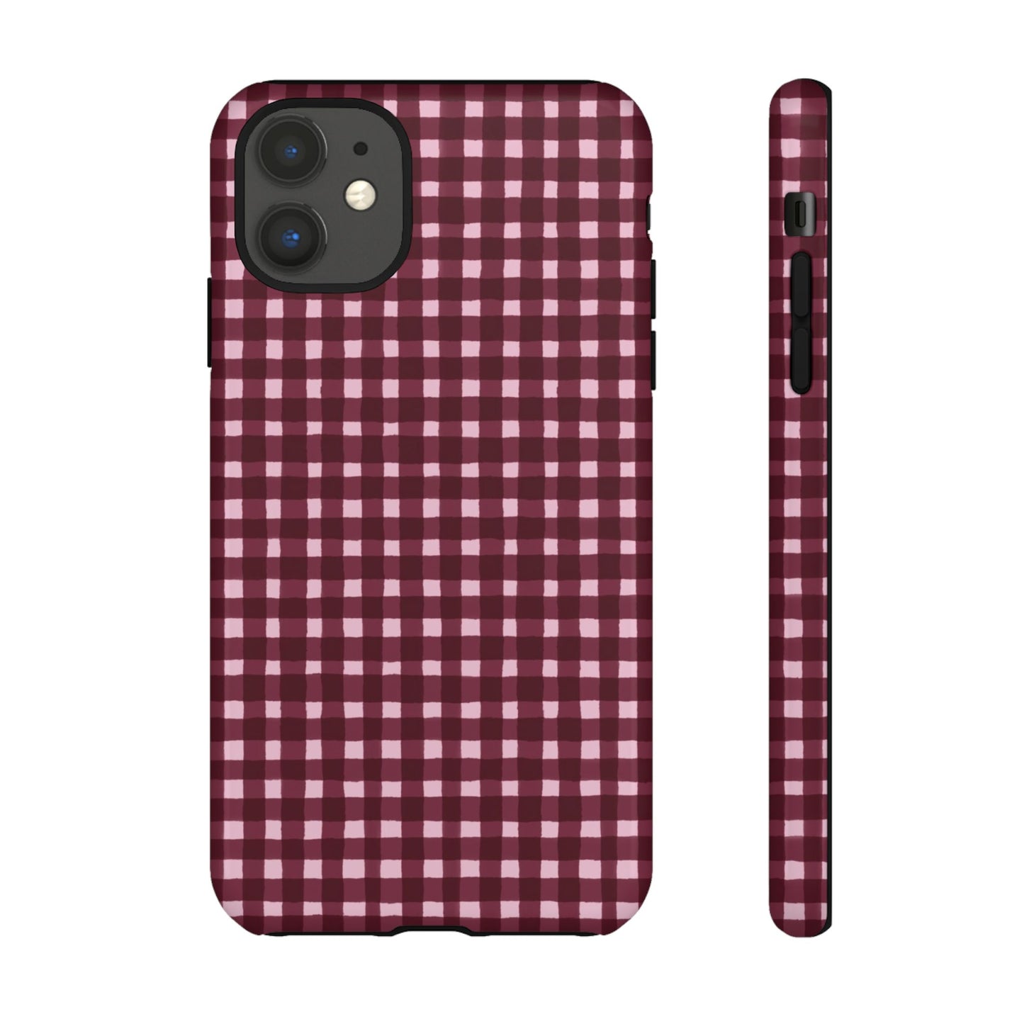 Gingham Tough Phone Case