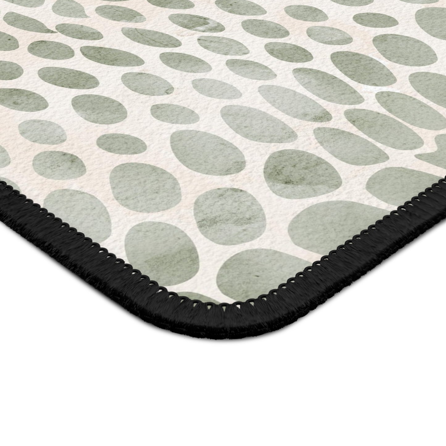 Snake Skin Pattern Gaming Mouse Pad — Subtle Green Reptile Texture