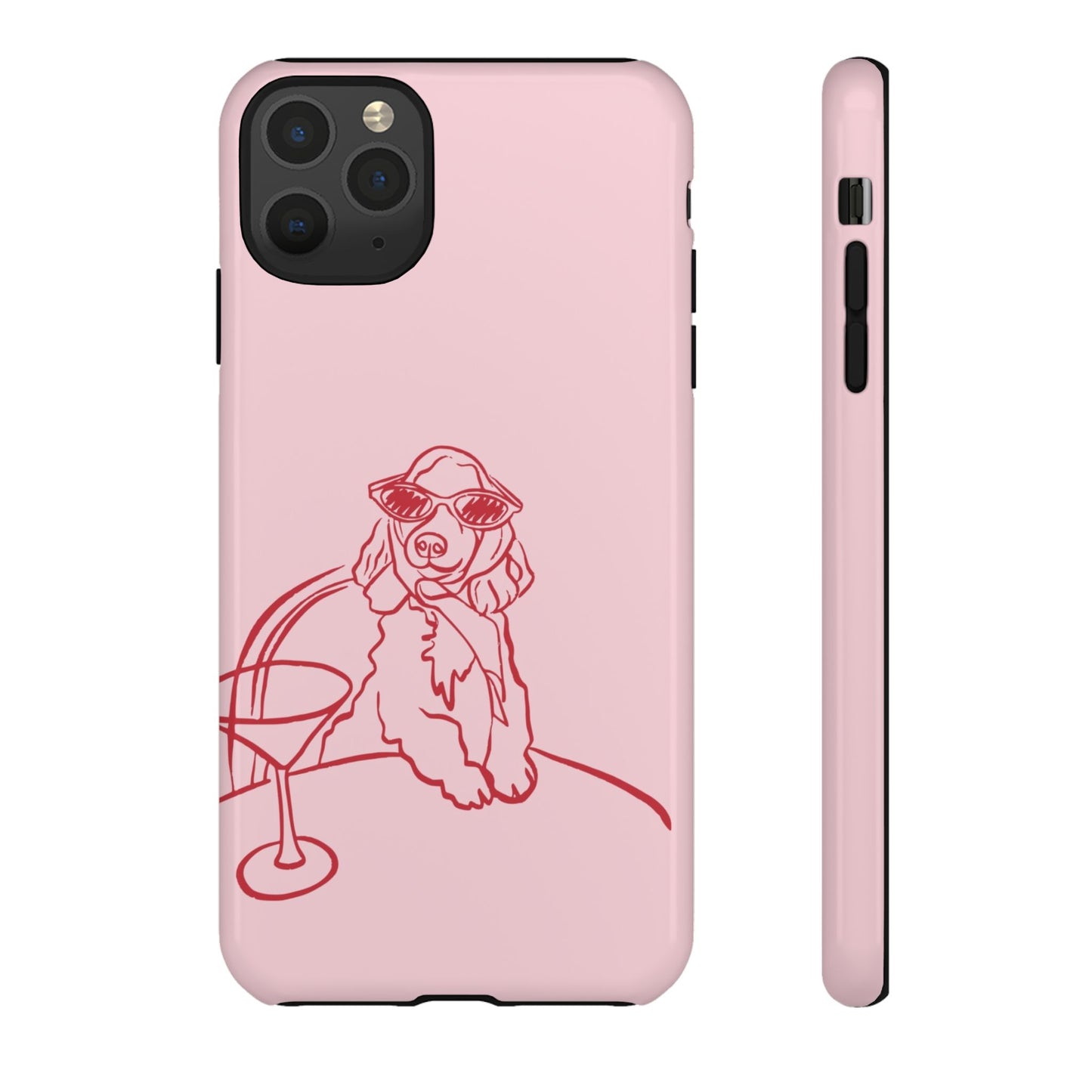 Fashion Dog Design Tough Phone Case