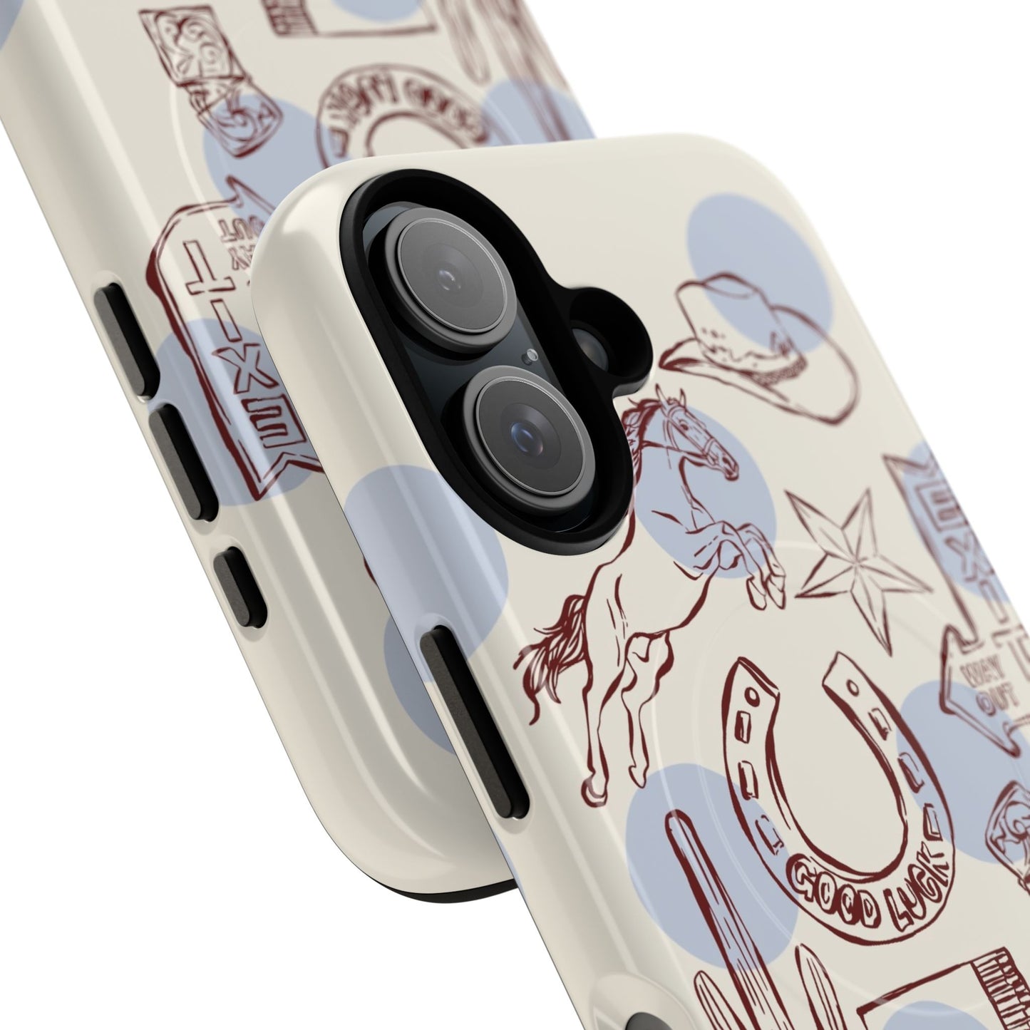 Western Cowboy Phone Case — Tough Magnetic Protective Case