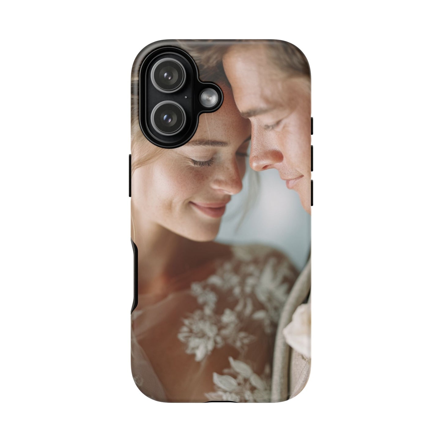 Personalized Photo Tough Phone Case (Custom Couple/Wedding Portrait)