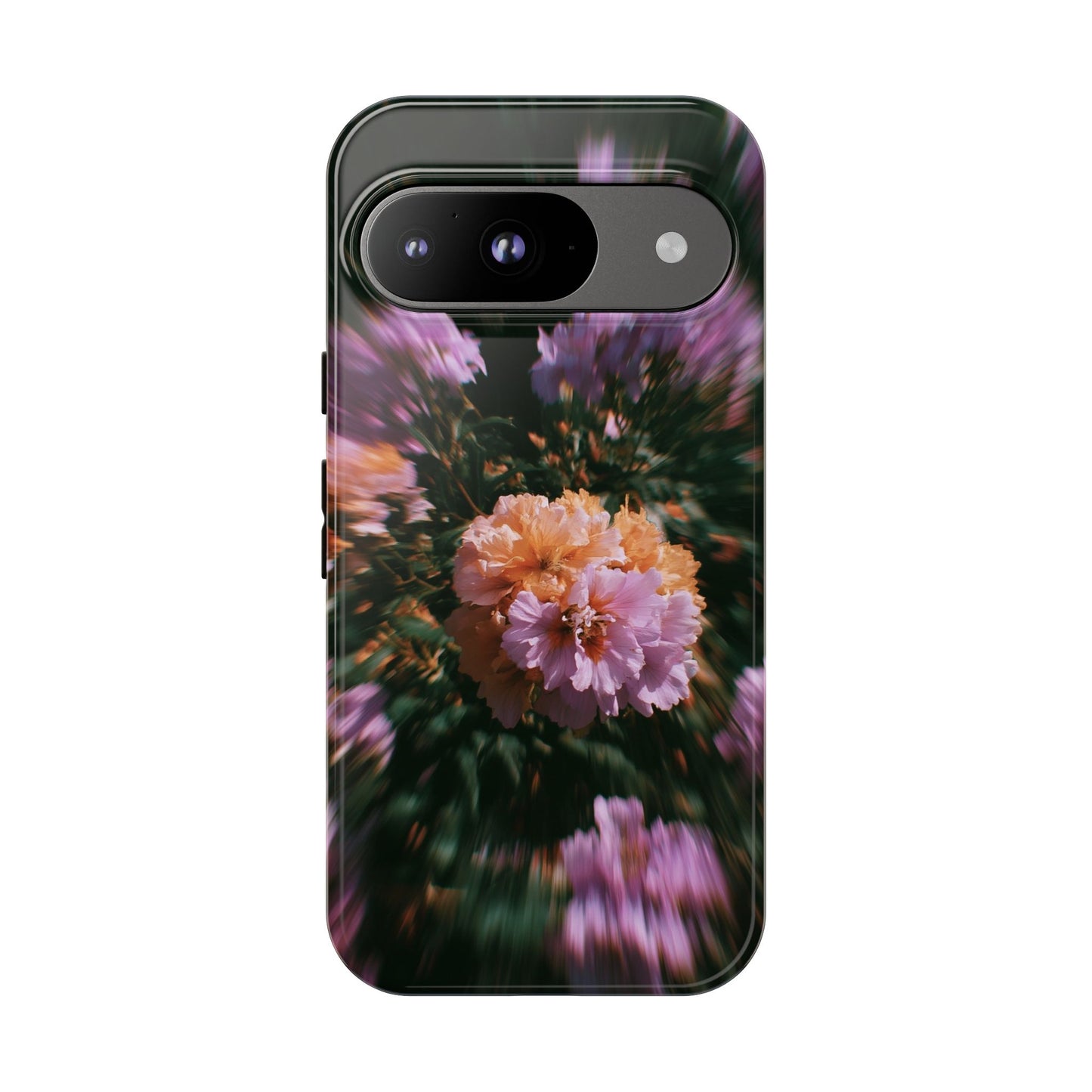 Grainy Blur Flower Phone Case