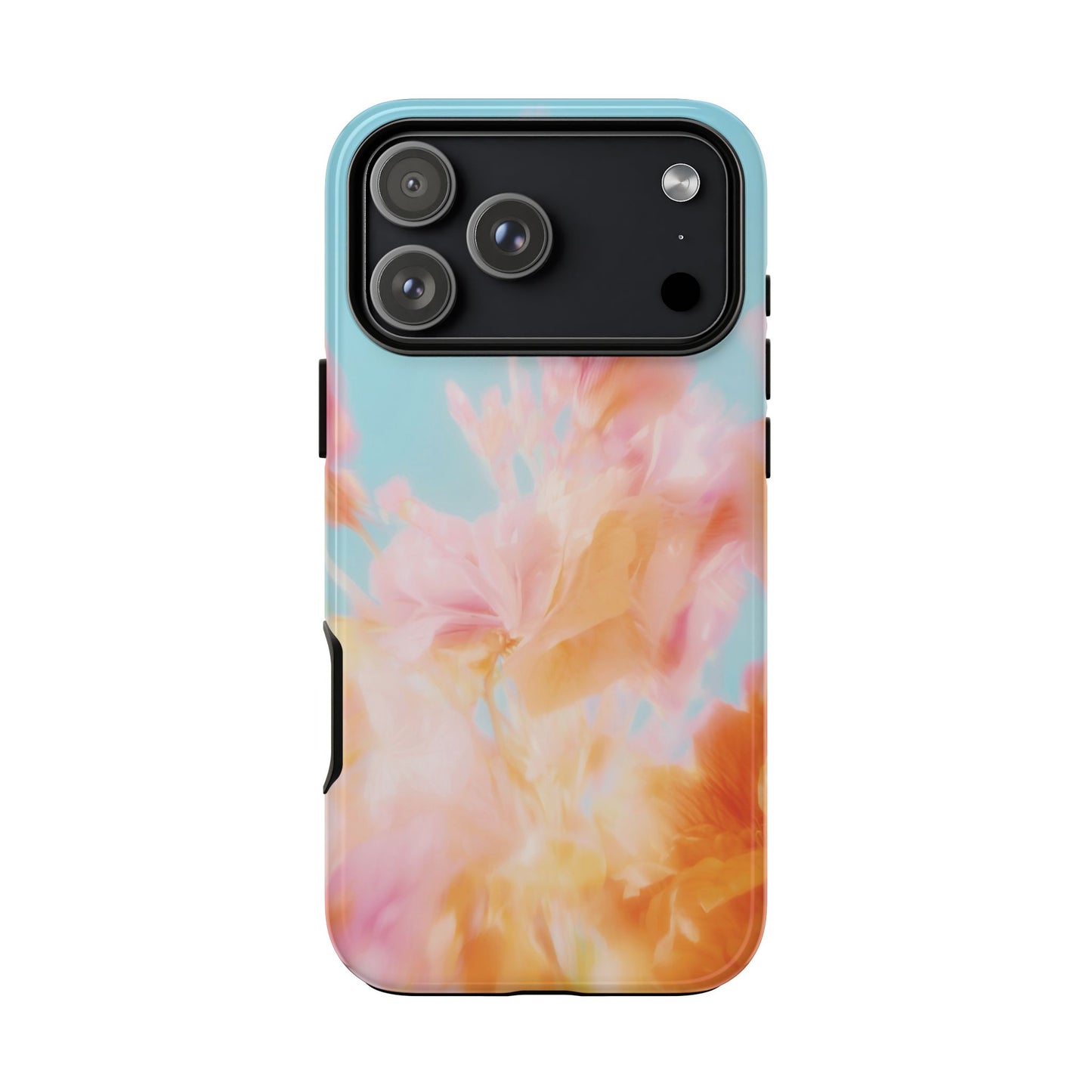 Grainy Blur Flower Phone Case