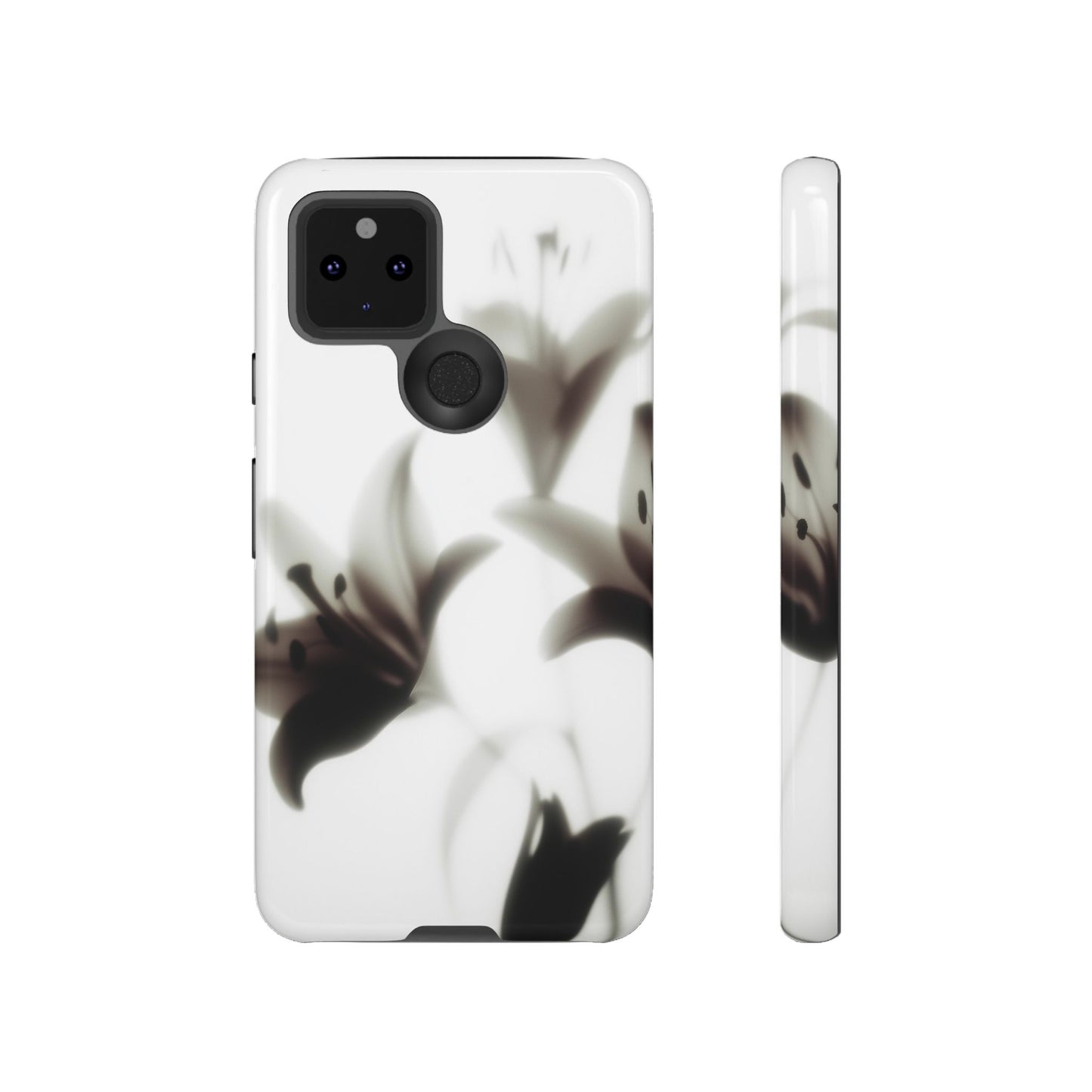 Grainy Blur Flower Phone Case